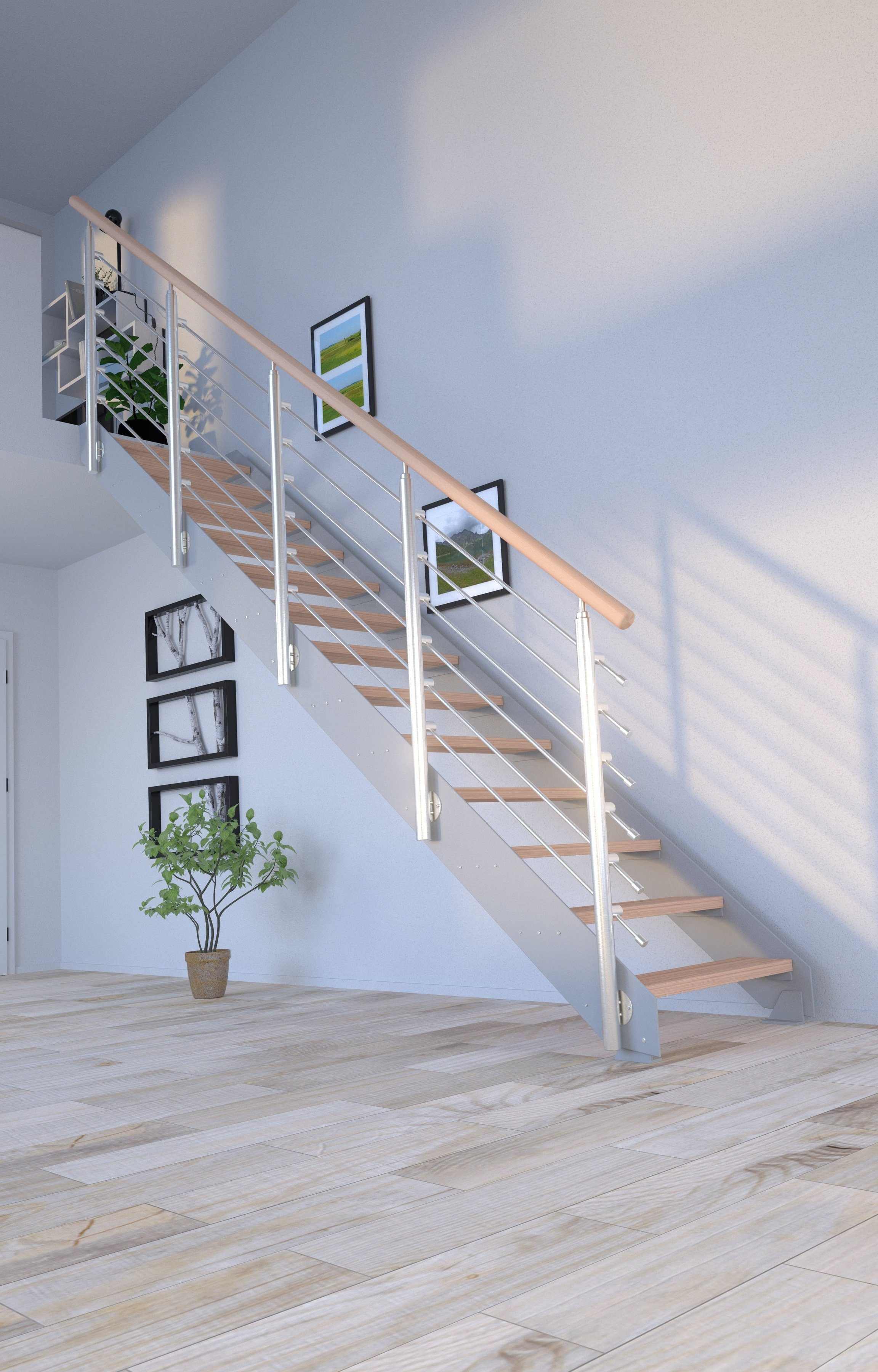 Kos, offen, Geteilte Design, Starwood Stufen Systemtreppe