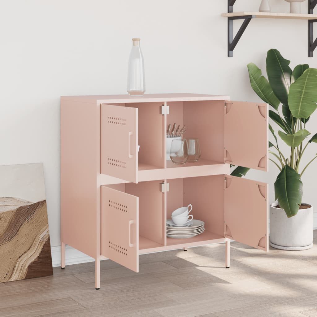 vidaXL Sideboard Sideboard Rosa 68x39x79 cm günstig online kaufen