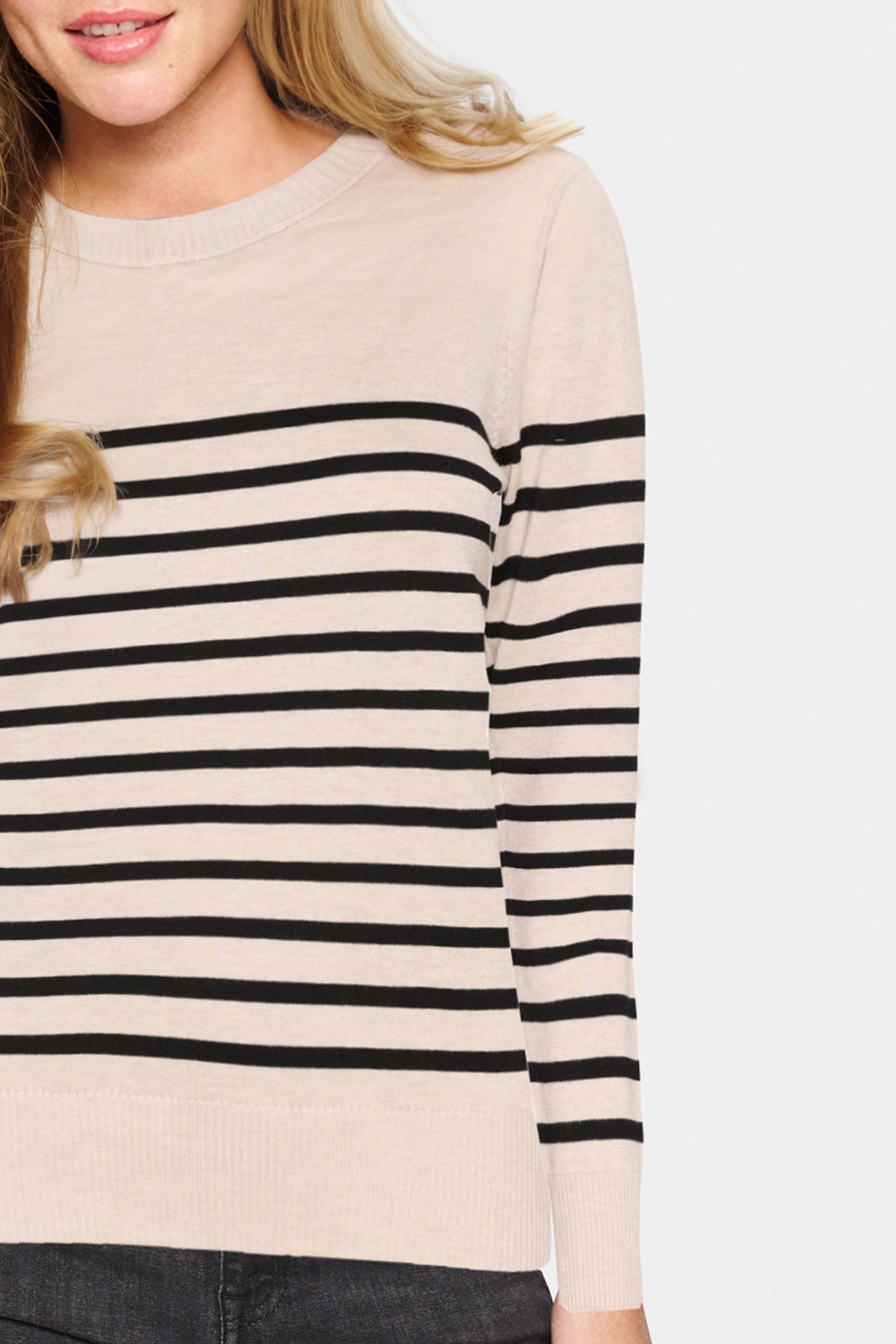 Saint Tropez Strickpullover MilaSZ LS Striped