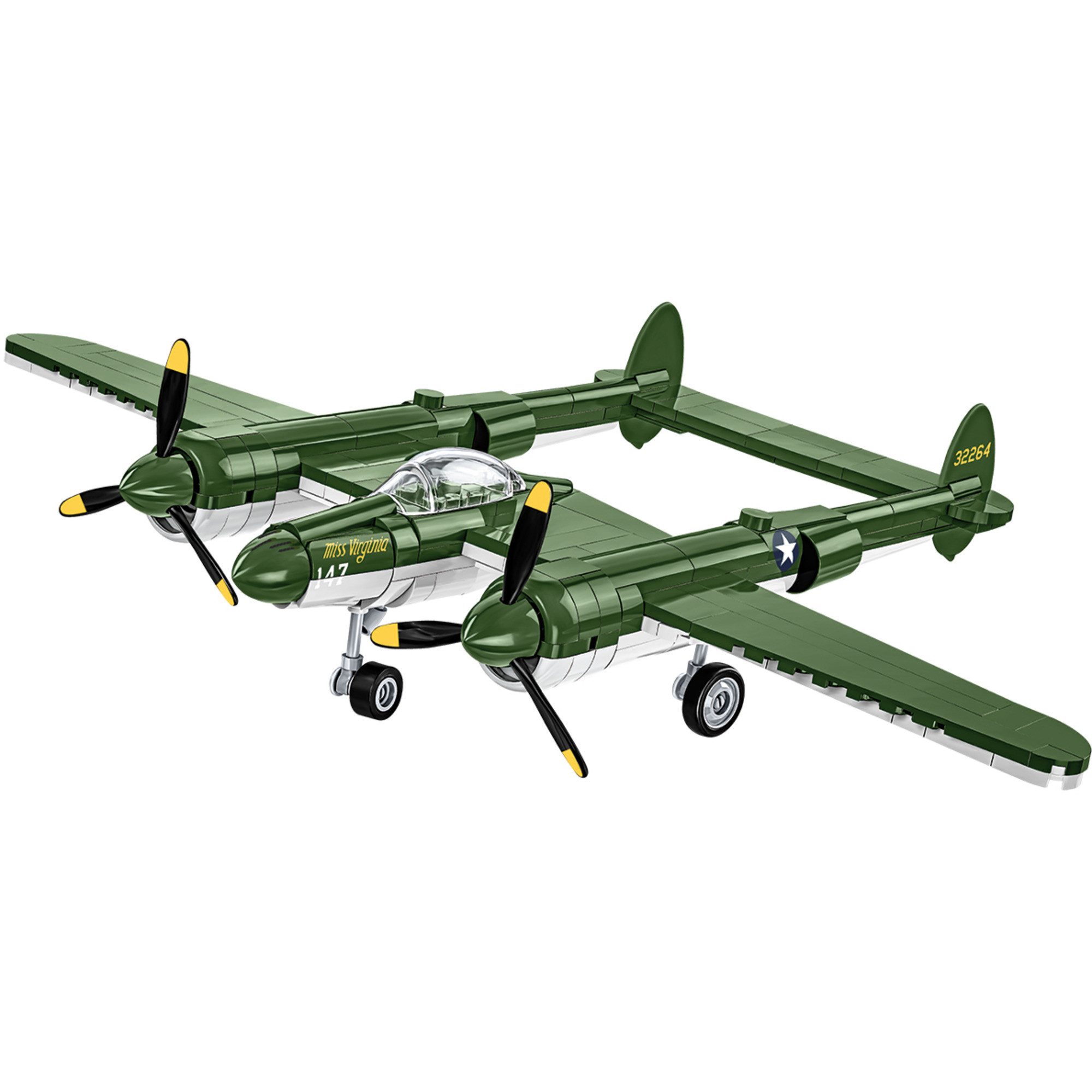 COBI Lockheed P-38 Lightning, Spielbausteine