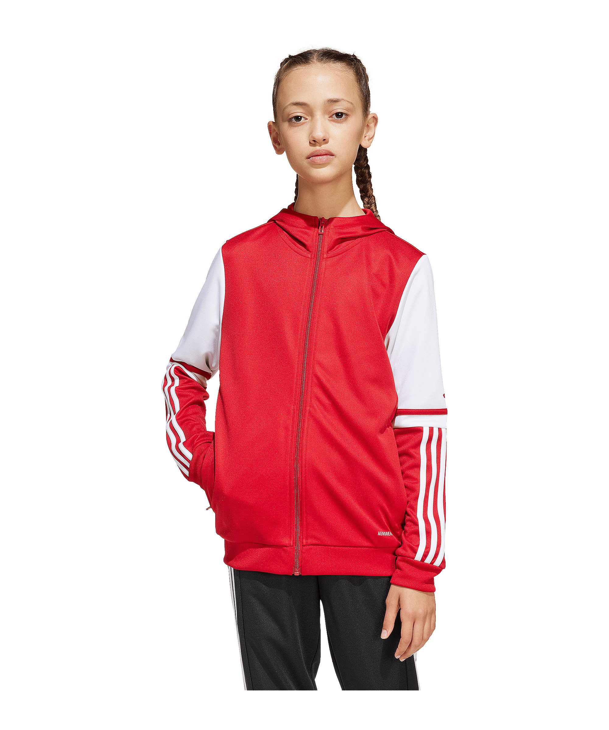 adidas Performance Sweatjacke adidas Performance Squadra 25 Kapuzenjacke Kids Polyester – Bild 3 von 5
