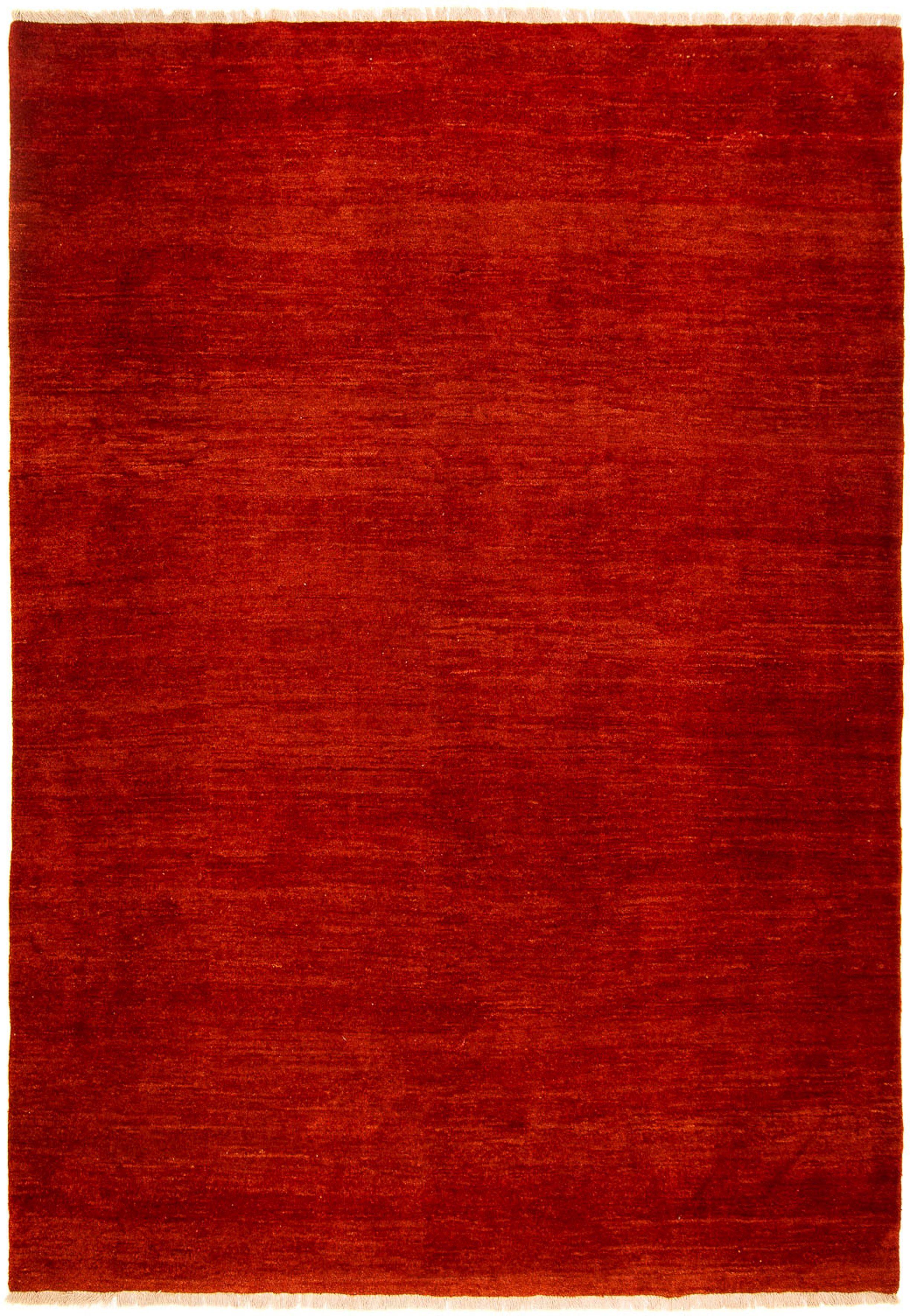 Gabbeh cm 257 rechteckig, morgenland, 18 Zertifikat - Wollteppich mit x 350 Handgeknüpft, Wohnzimmer, mm, Perser rot, Höhe: - - Einzelstück