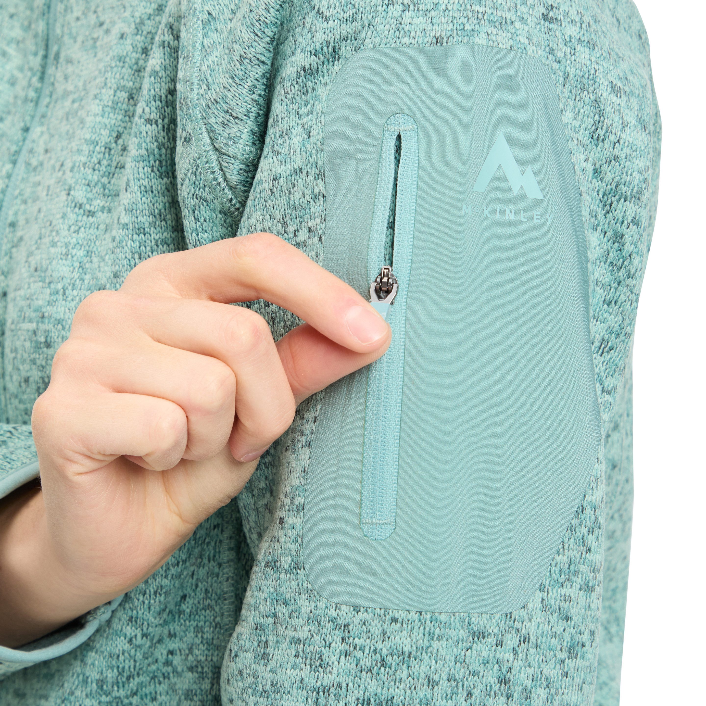 McKINLEY Fleecejacke DA.-UNTERJACKE SKEENA WMS für kühle Temperaturen, mit durchgehendem Reißverschluss