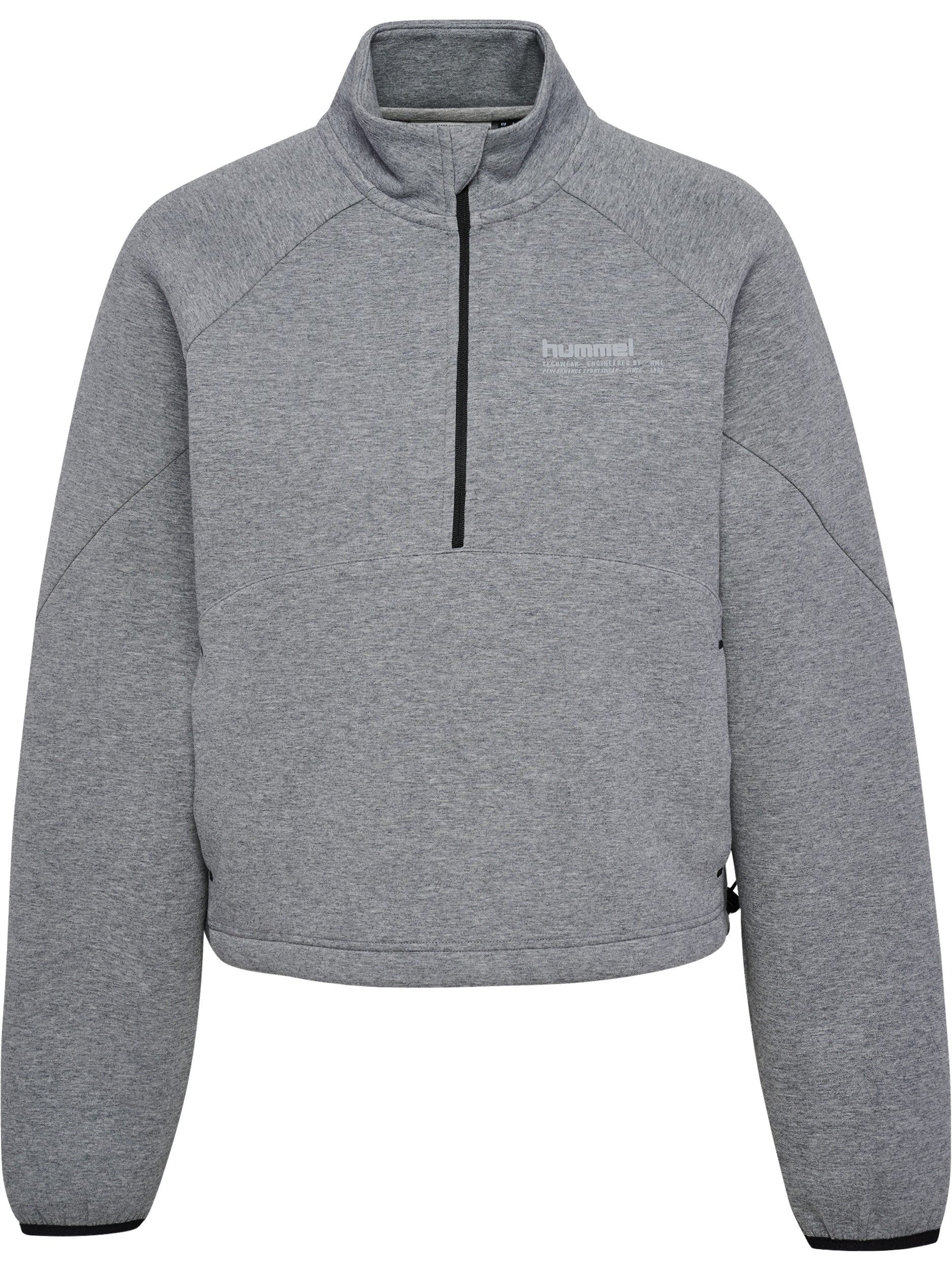 hummel Sweater HMLTECH FLEECE WOMEN BOXY HALF ZIP günstig online kaufen