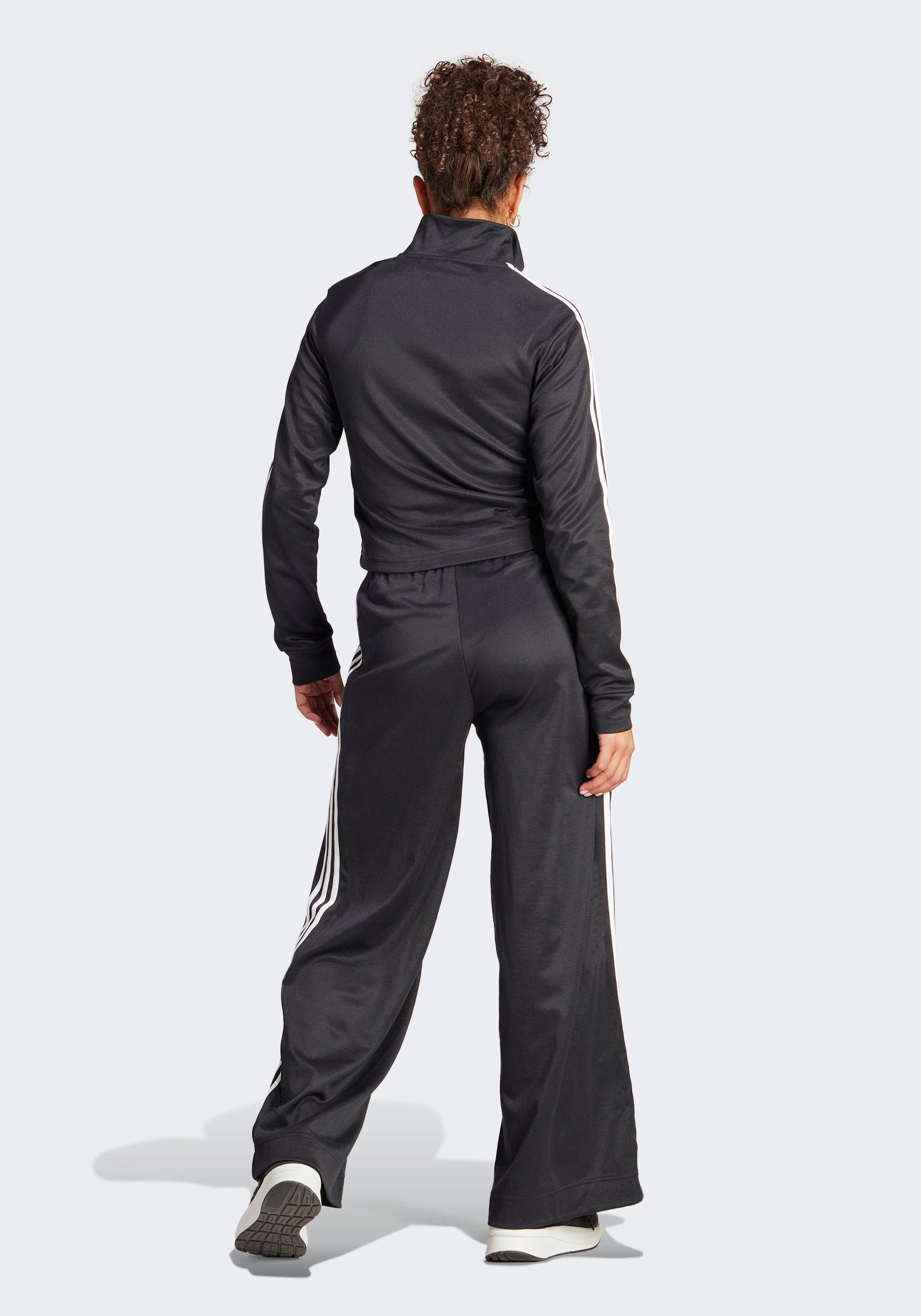TEAMSPORT adidas black/white Sportswear (2-tlg) Trainingsanzug