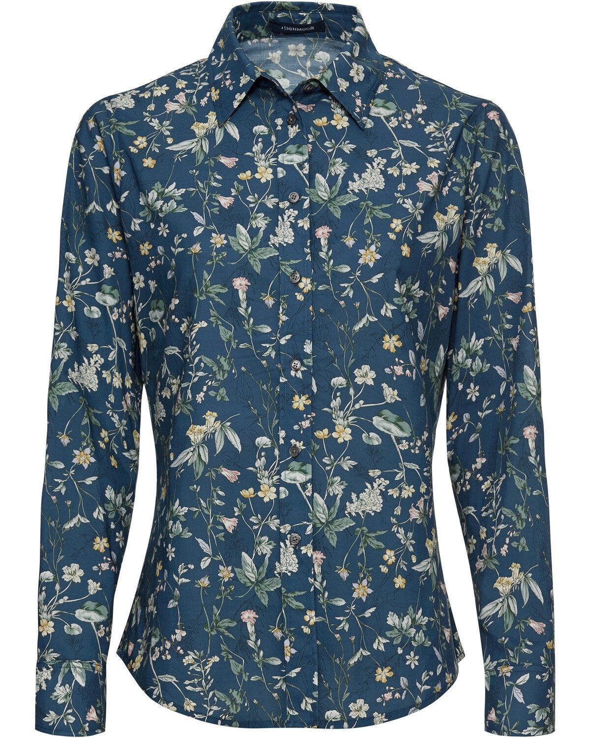 Highmoor Hemdbluse Blumenbluse