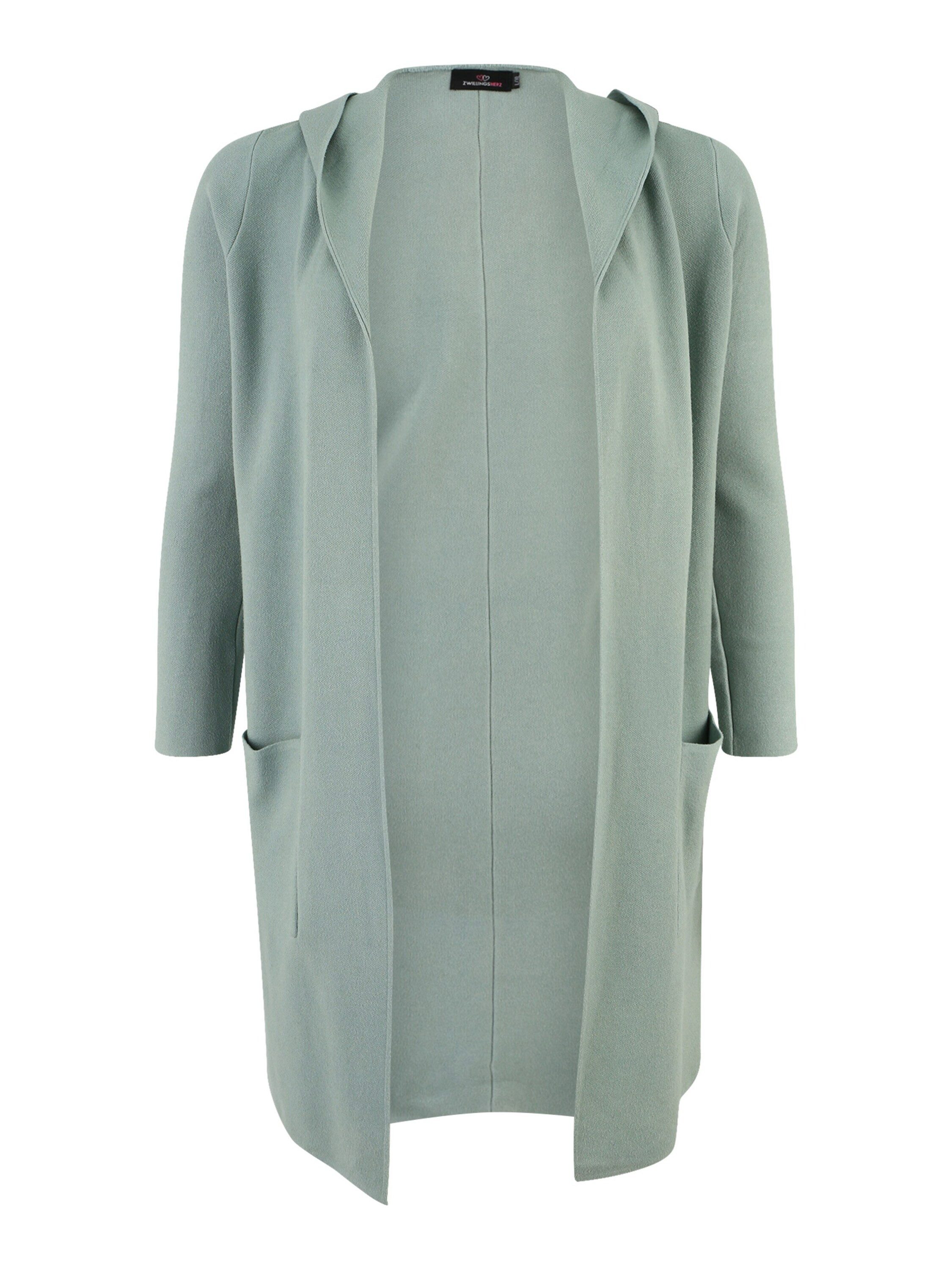 Zwillingsherz Strickjacke Janina (1-tlg) Plain/ohne Details günstig online kaufen