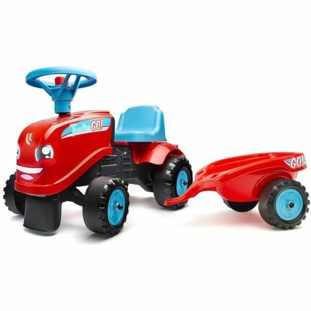 Falk Rutscherauto Falk Rutschauto Tractor Go With trailer