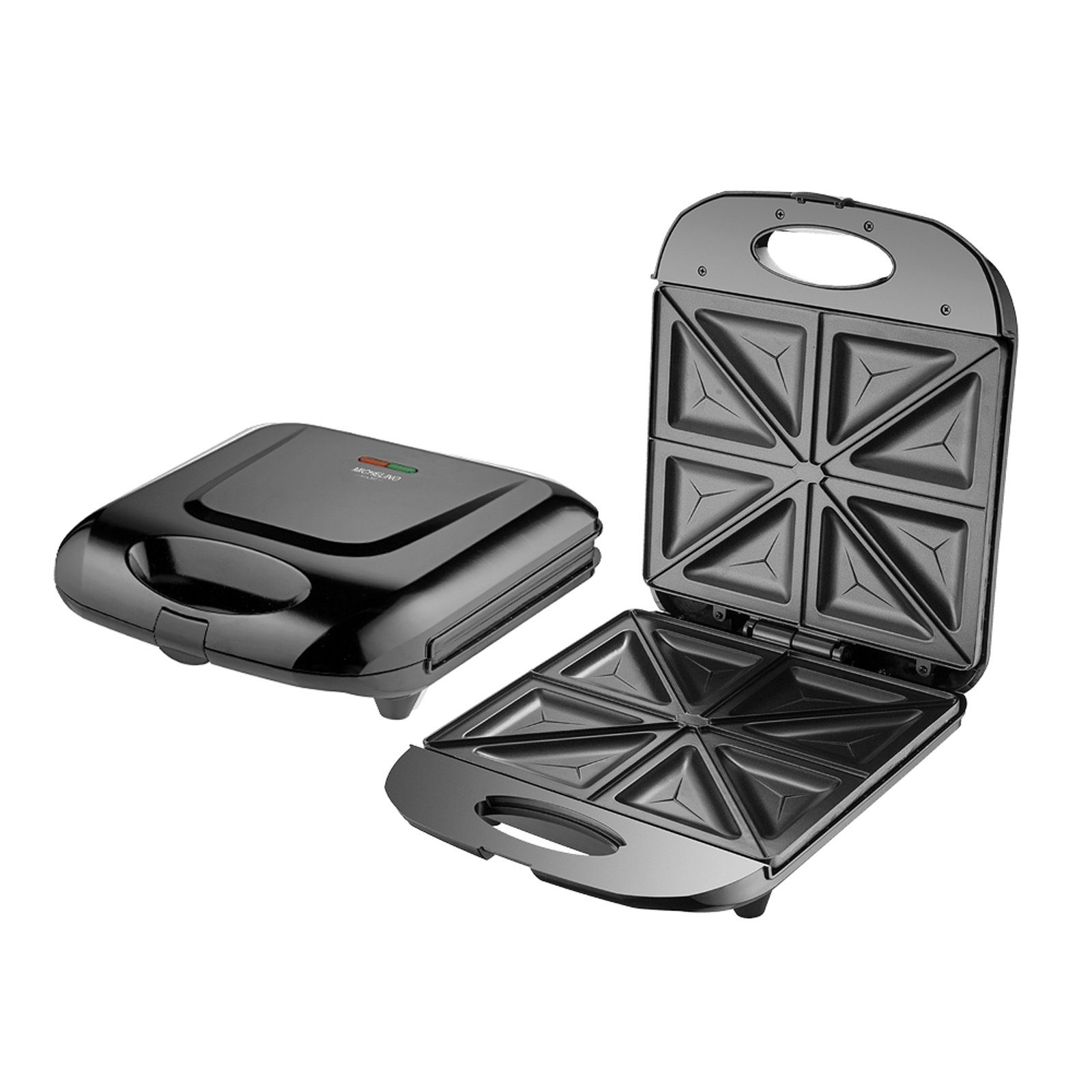 Michelino Sandwichmaker Sandwichmaker für 4 Sandwiches 1400 W, 1400 W, Sandwichtoaster