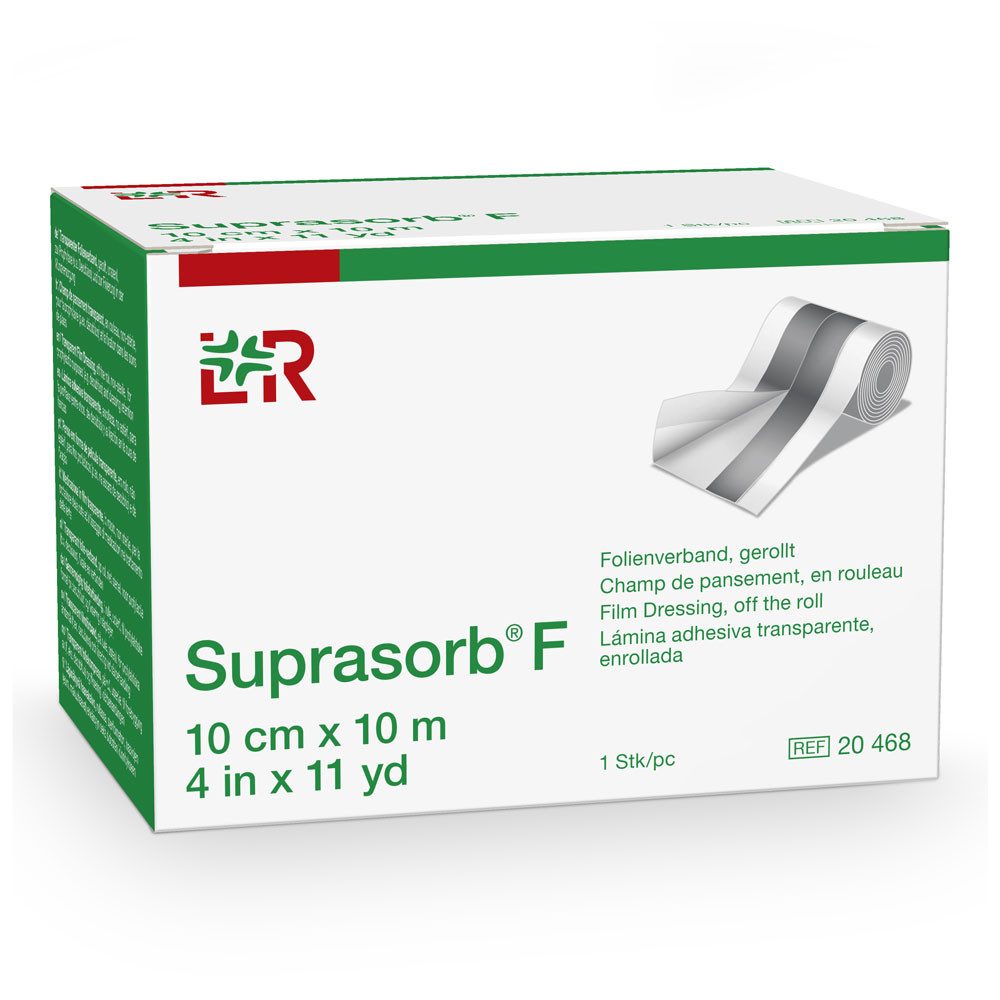 Lohmann & Rauscher GmbH & Co.KG Wundpflaster L&R Suprasorb F Folien-Wundverband Rolle 10 cm x 1