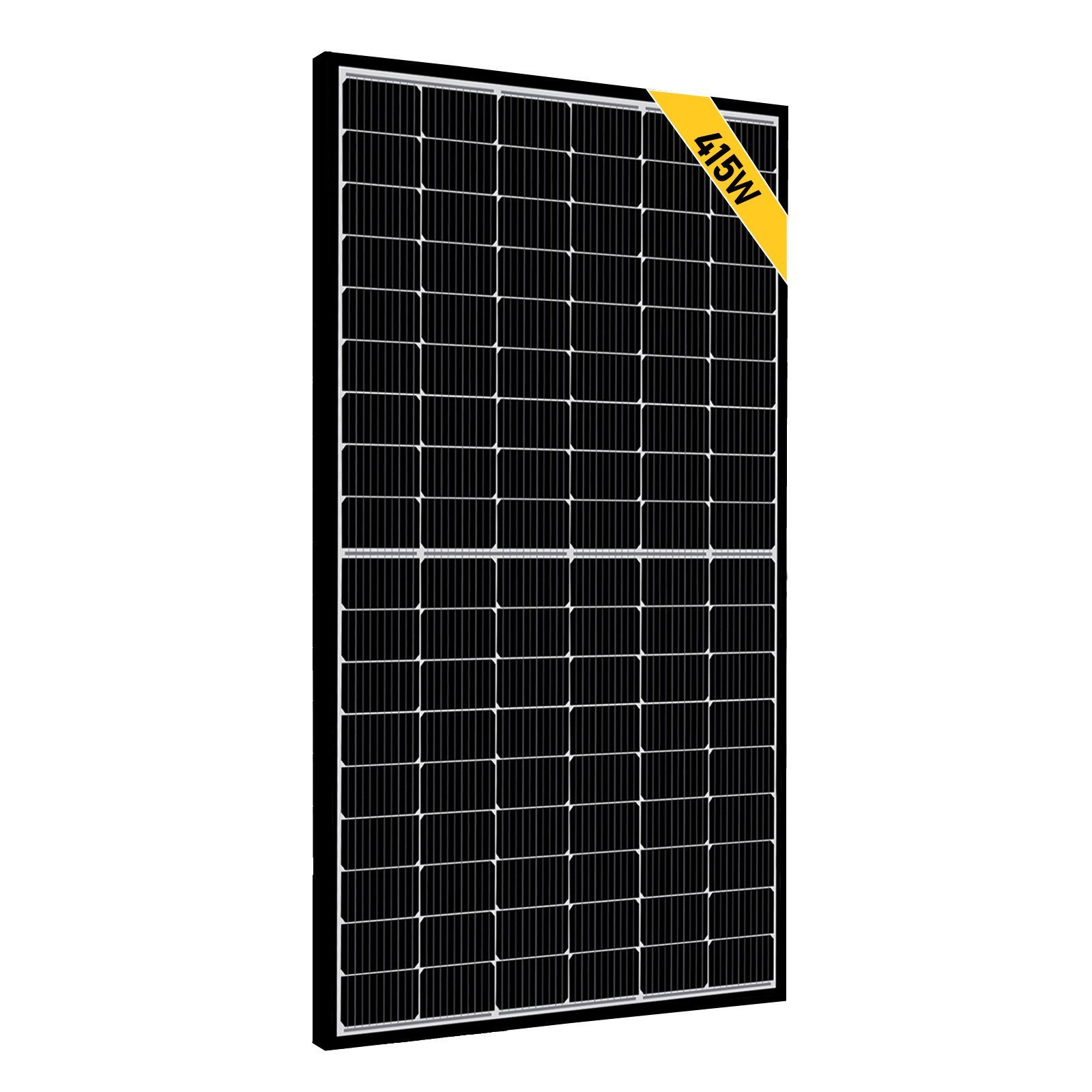 EPP.Solar Solaranlage 415 Watt M10 HIEFF Photovoltaik monokristalline Schwarz Solarmodul