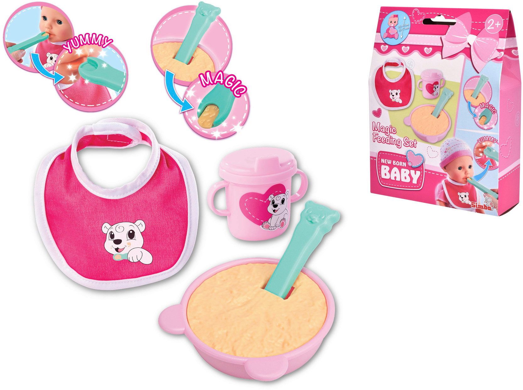 SIMBA Puppen Pflegecenter Puppe New Born günstig online kaufen