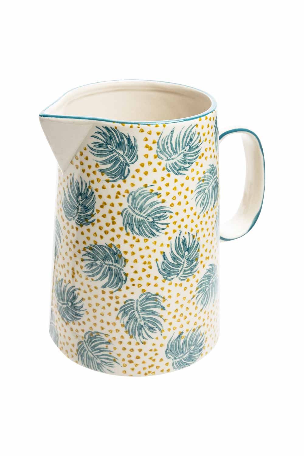 Tranquillo Wasserkrug Tranquillo KRUG BOHO CHIC 1500 ML, Fassungsvermögen 1,5l