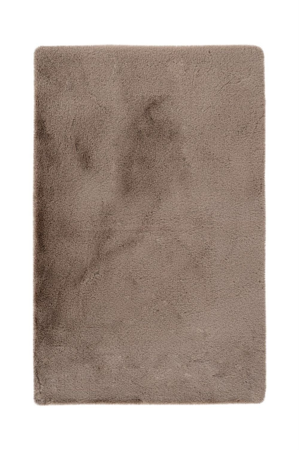 Teppich Boss Teppich Kurzflor Teppich Badematte Robert Light 225 - Dunkelbeige, rechteckig, Höhe: 24 mm