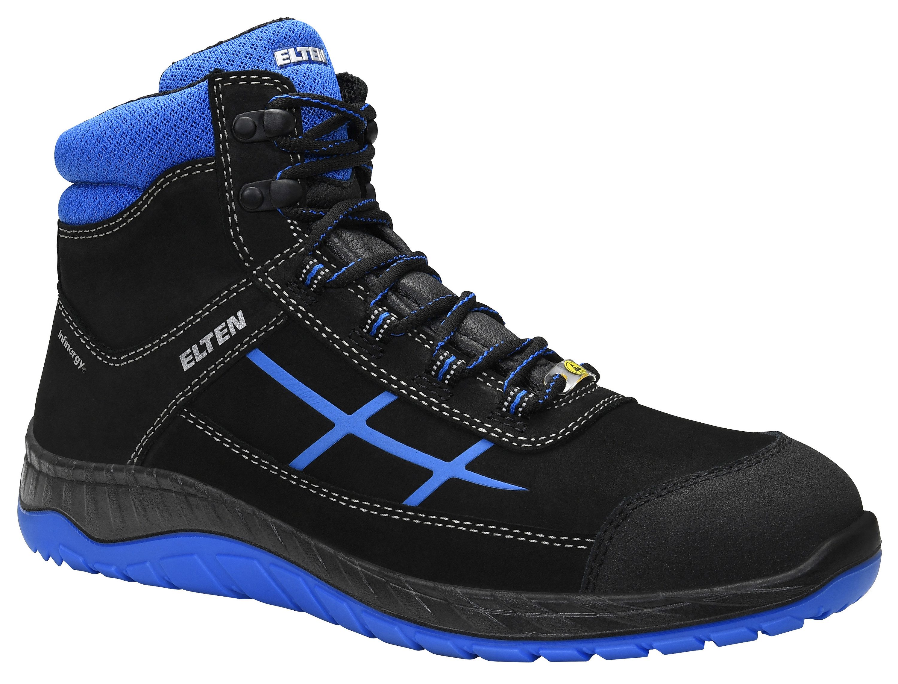 MALVIN blue Mid ESD S3S Sicherheitsstiefel