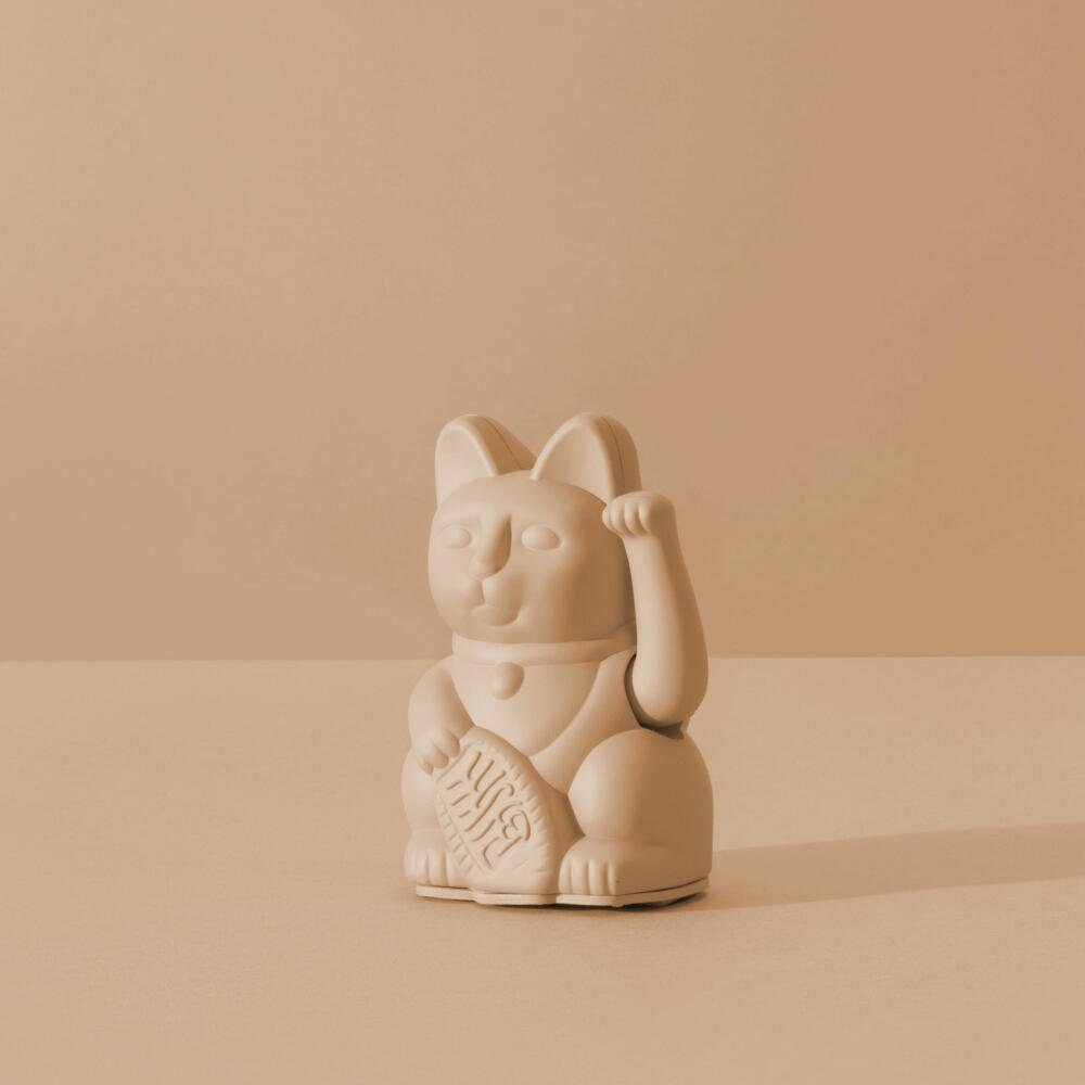 Donkey Products Winkekatze Lucky Cat Mini Maneki Neko Ocker