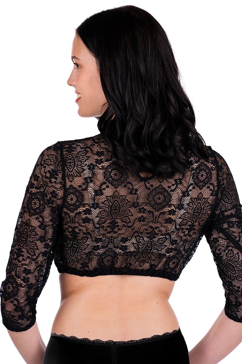 Hammerschmid Dirndlbluse Dirndlbluse - BABSI - schwarz günstig online kaufen