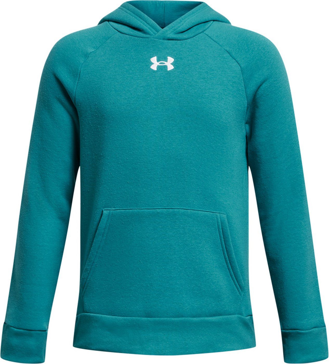 Under Armour® Kapuzensweatjacke UA RIVAL FLEECE HOODIE CIRCUIT TEAL