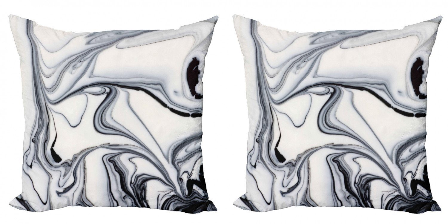 Accent Digitaldruck, Marmor Modern Unusual Abakuhaus Doppelseitiger Forms (2 Kissenbezüge Trippy Stück),