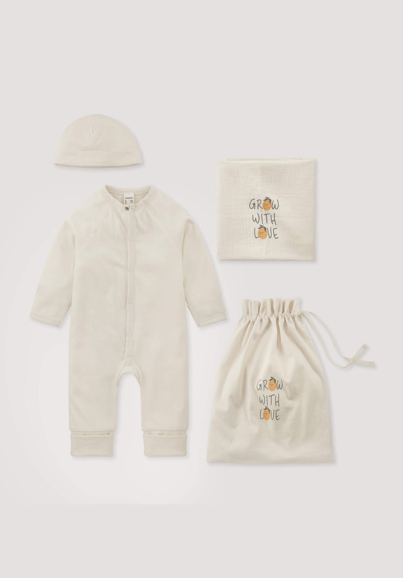 Hessnatur Erstausstattungspaket aus reiner Bio-Baumwolle (Erstausstattung Newborn im Set, 1-tlg., aus reiner Bio-Baumwolle)
