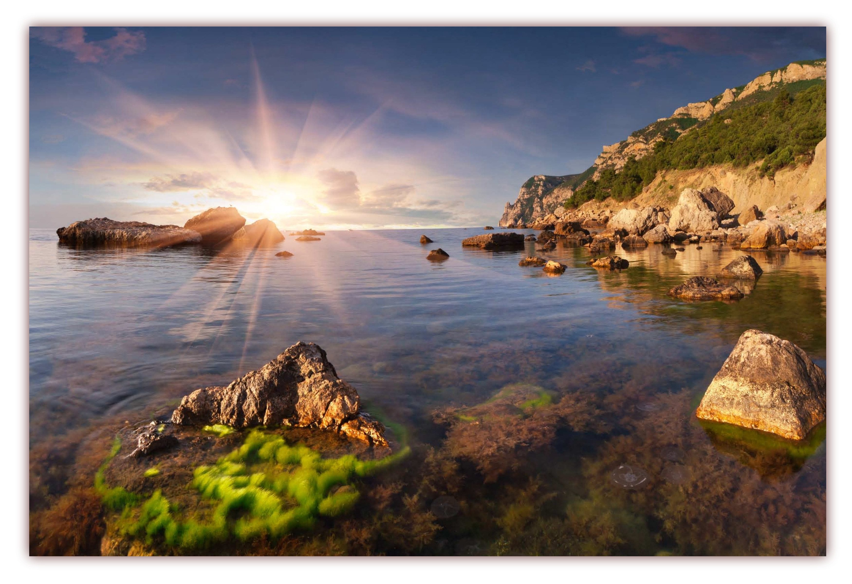LYSCO Poster XXL Plakat Meer, Strand, günstig online kaufen