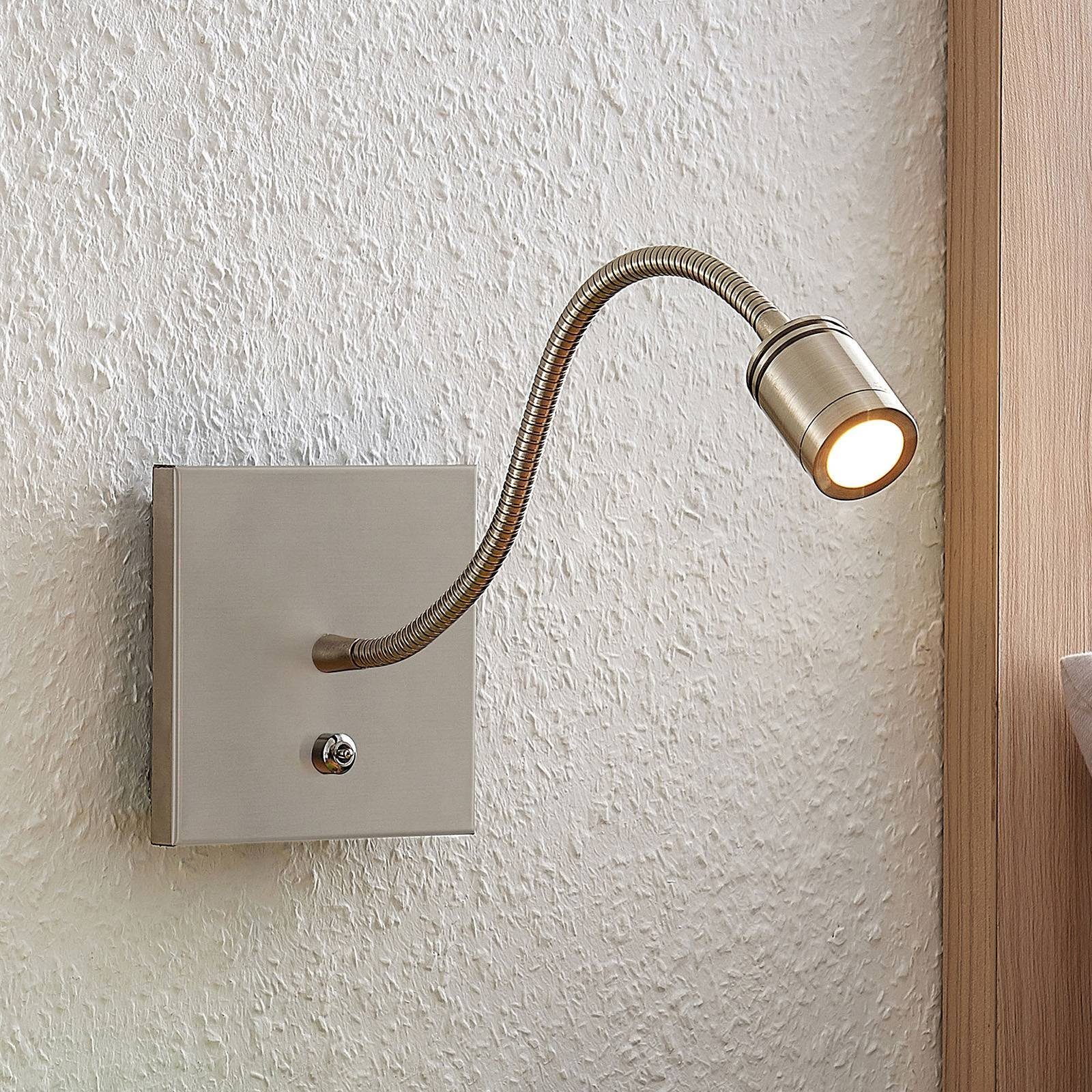 Lindby LED Wandleuchte Legera, LED-Leuchtmittel fest günstig online kaufen