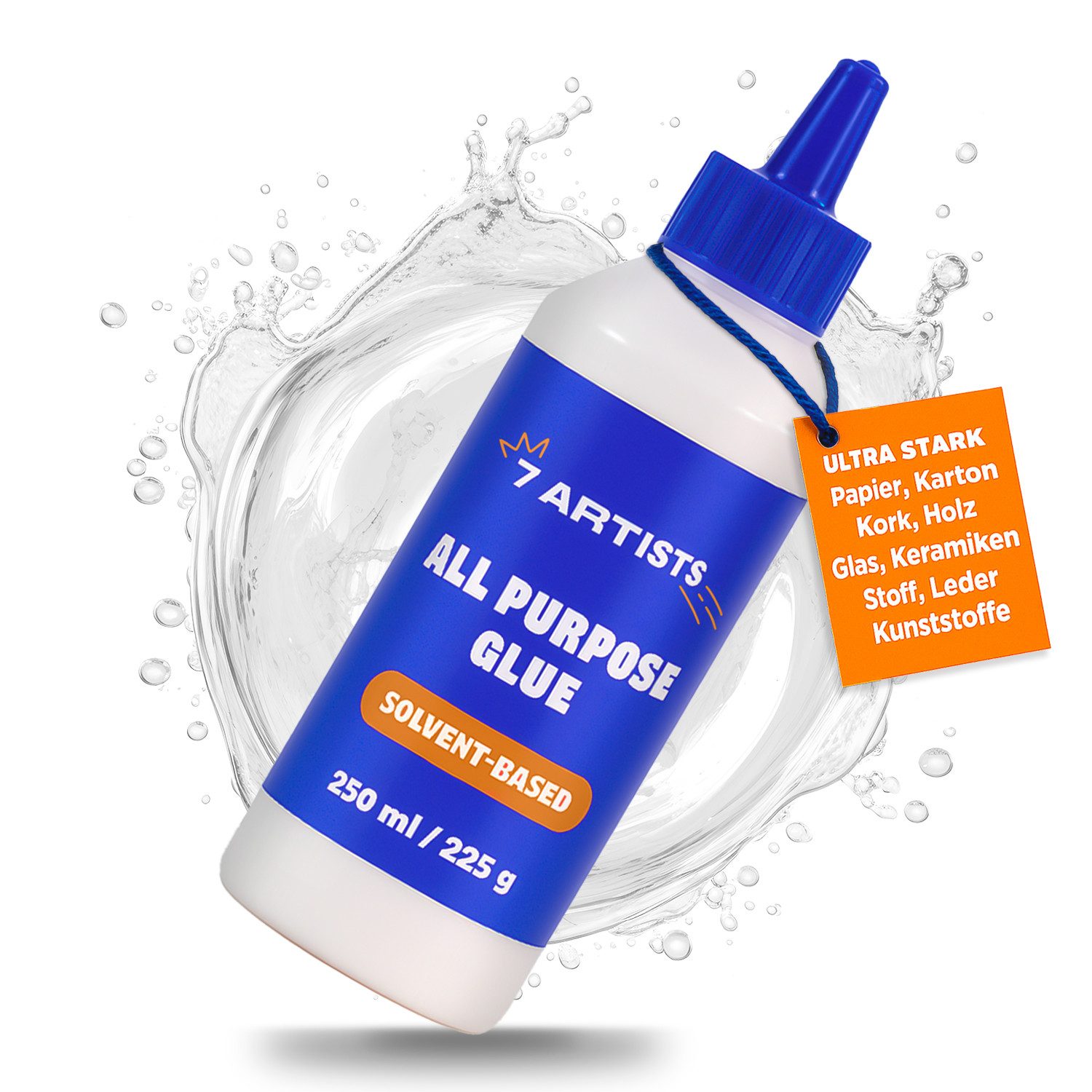 7 Artists Bastelkleber 7 Artists Bastelkleber Transparent 250 ml - Vielzweckkleber DIY