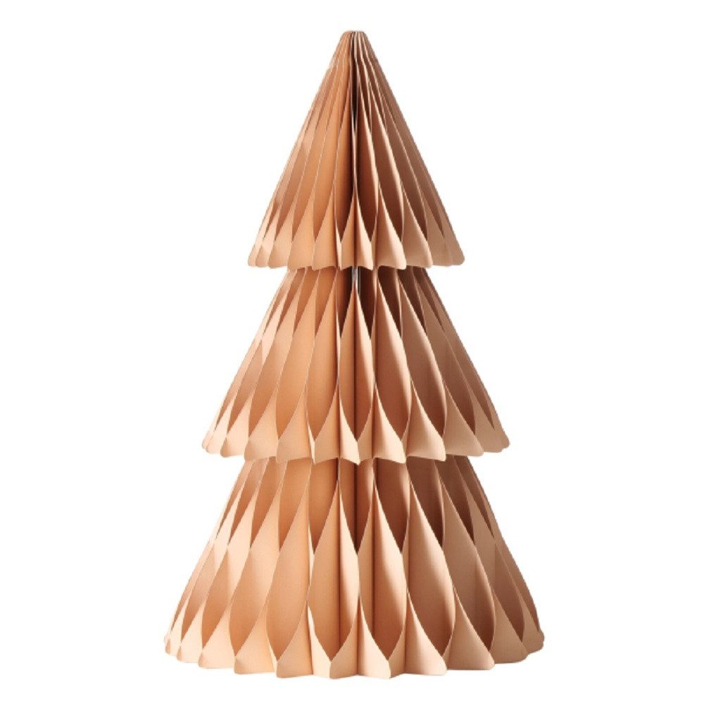 BOLTZE Dekoobjekt Boltze Dekoaufsteller Favora, Papier, beige, 2062342