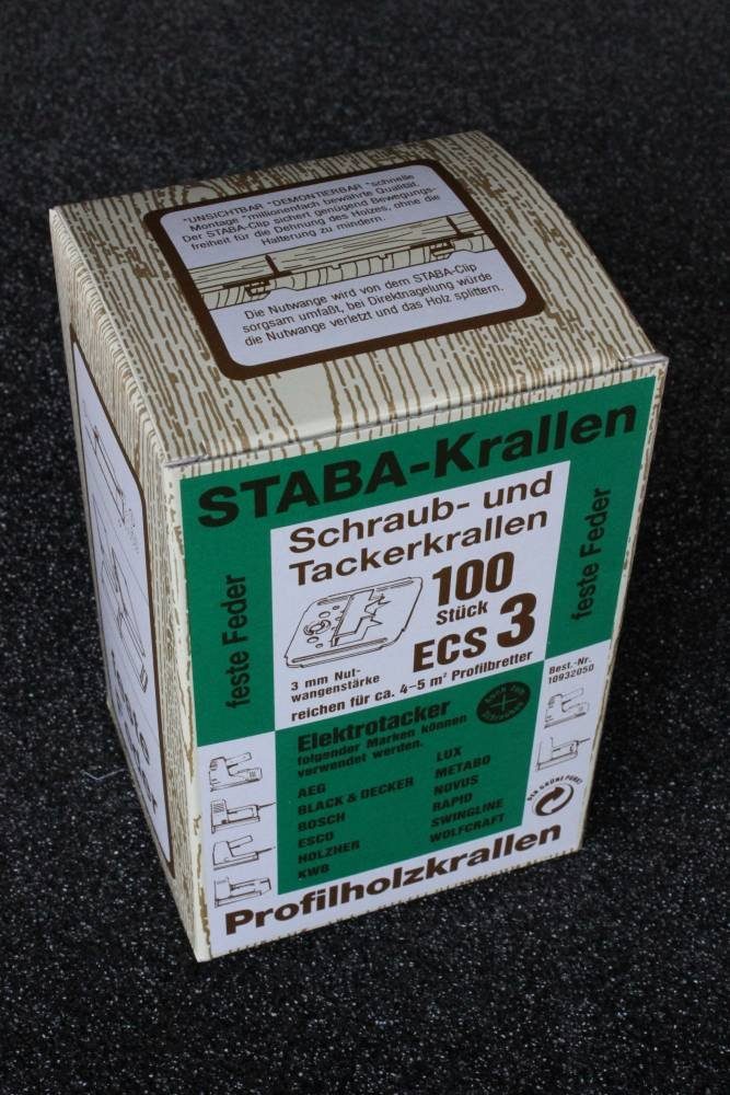 STABA-technic Verblender Staba Schraub Tackerkralle ECS3