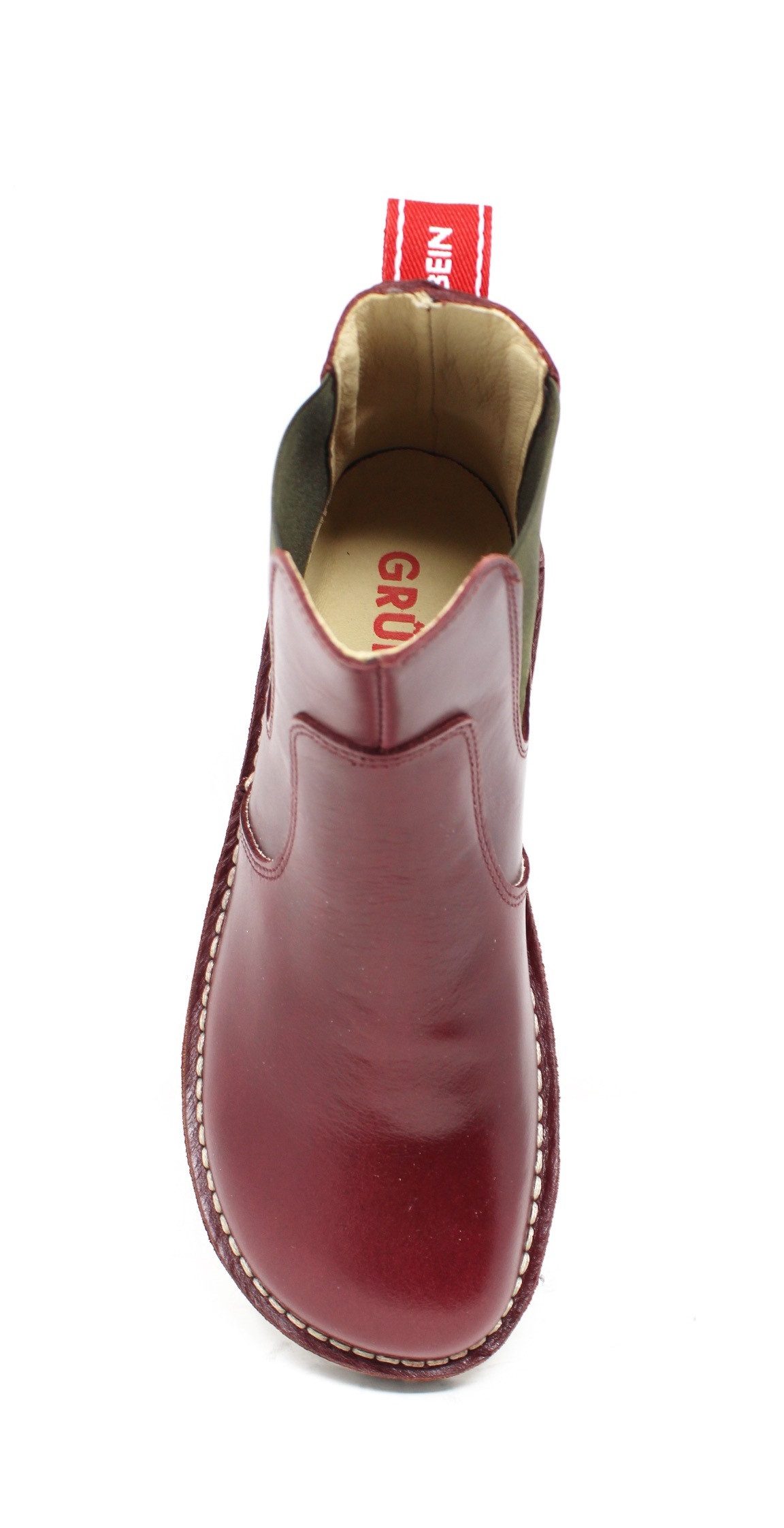 GRÜNBEIN Chelsea Boots Anke Naturform Chelseaboots