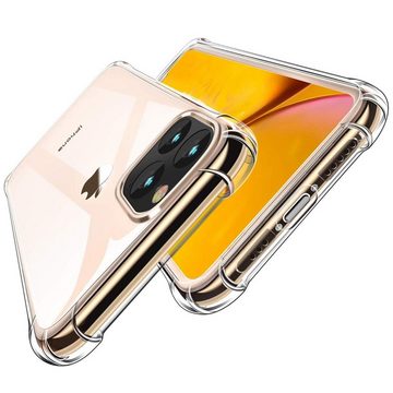CoolGadget Handyhülle Anti Shock Rugged Case für Apple iPhone 11 Pro 5,8 Zoll, Slim Cover mit Kantenschutz Schutzhülle für iPhone 11 Pro Hülle