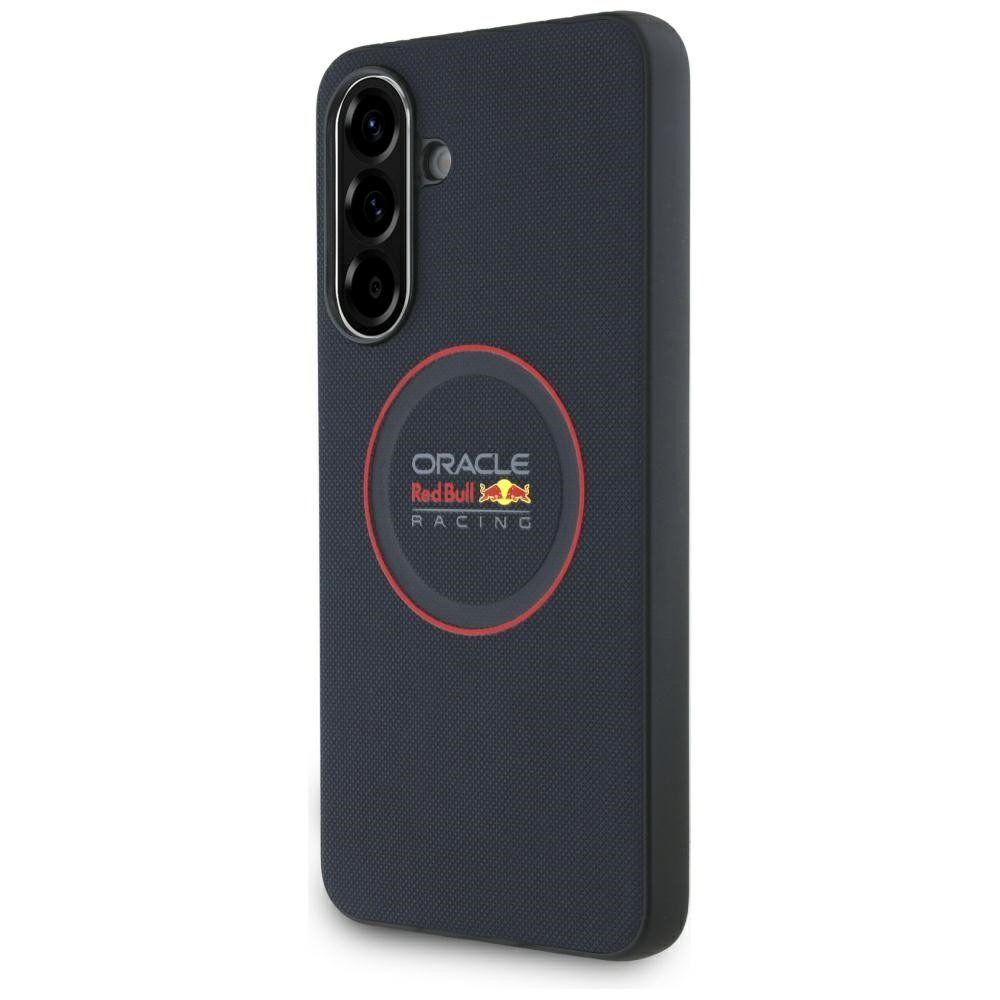 Oracle Red Bull Racing Handyhülle Galaxy A56 Kunstleder dunkelblau MagSafe Logo 6,7 Zoll, Kantenschutz