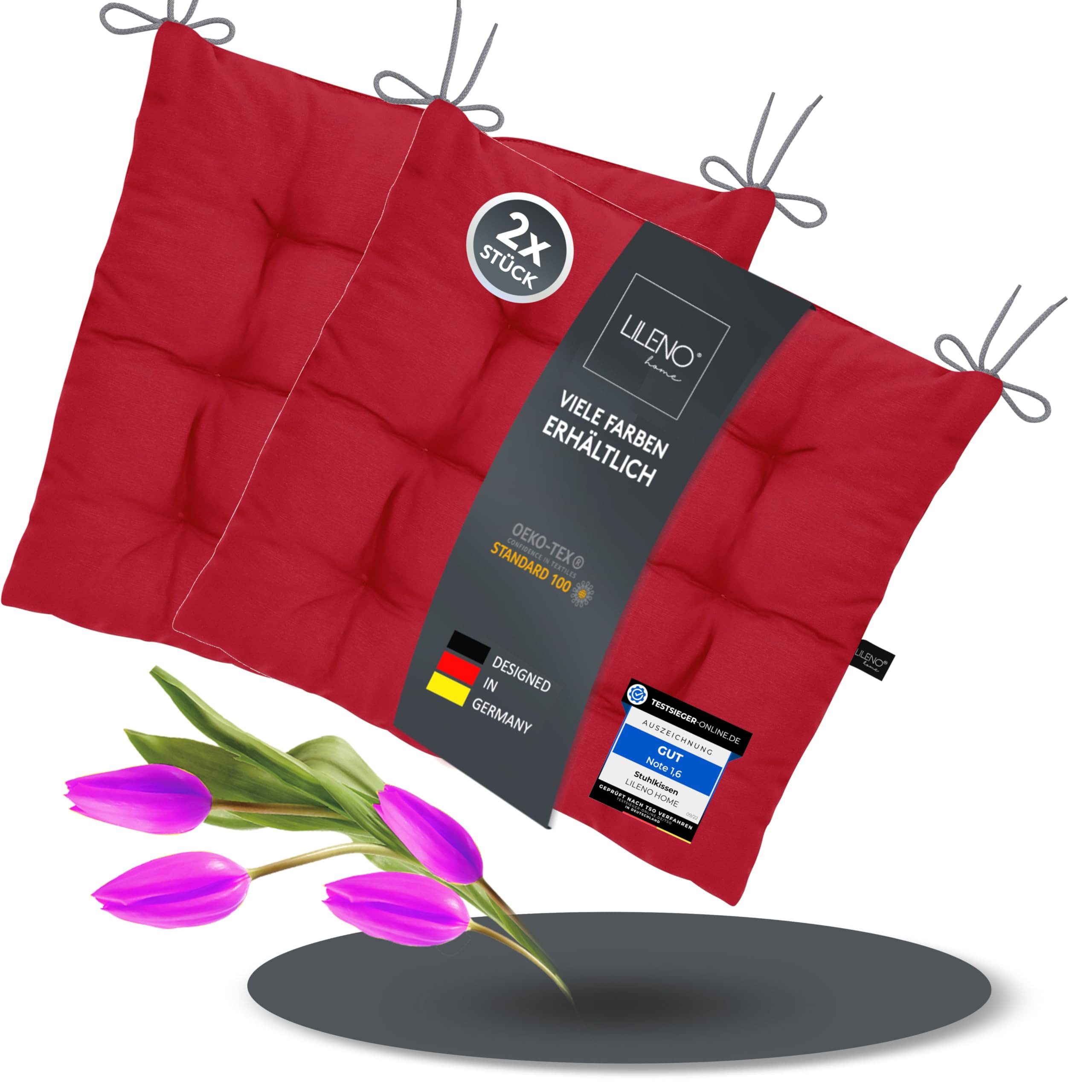 LILENO HOME Stuhlkissen Sitzkissen für Gartenstuhl, günstig online kaufen