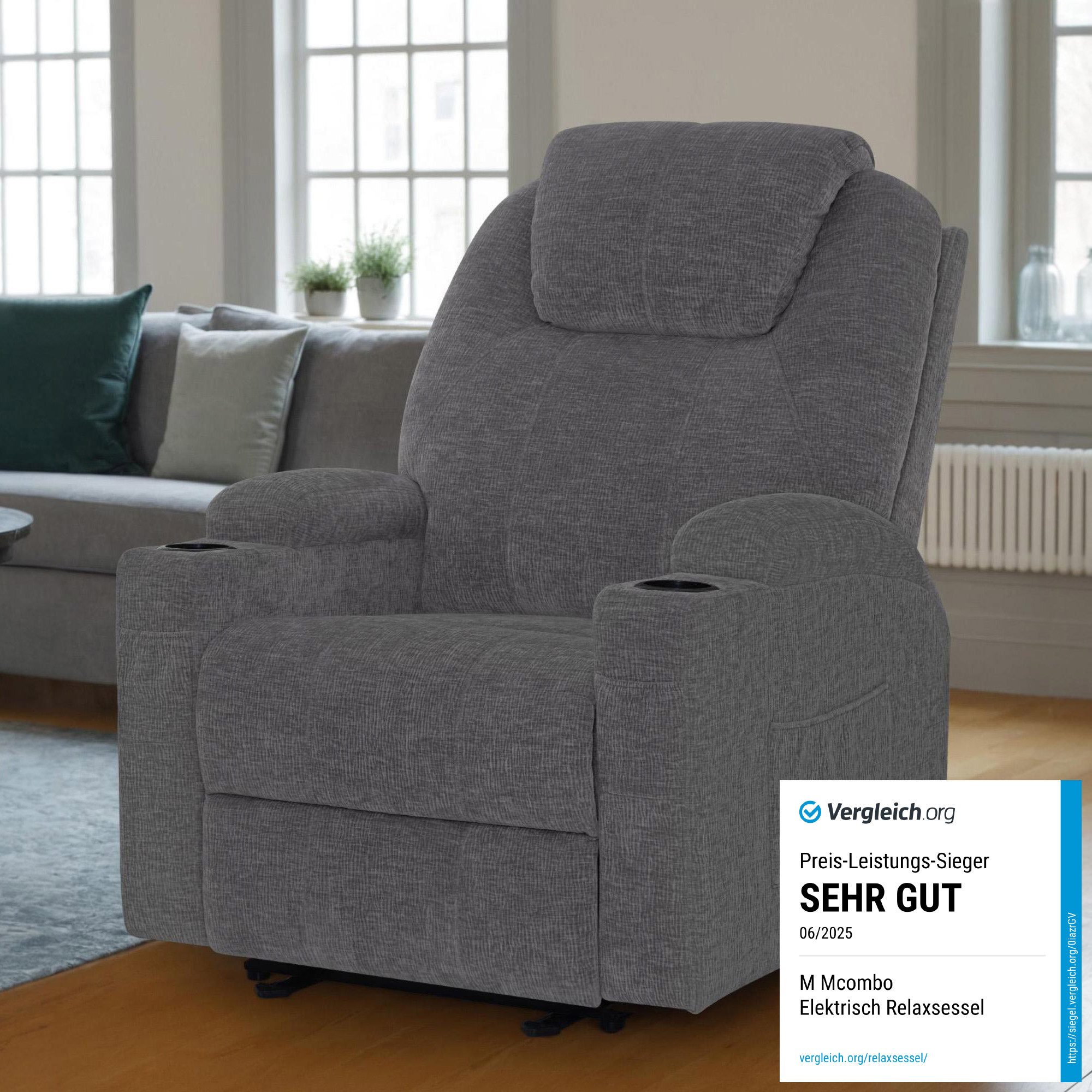 MCombo Relaxsessel MCombo Elektrisch Relaxsessel Massagesessel Fernsehsesse günstig online kaufen