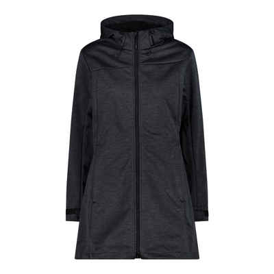 CMP Softshelljacke WOMAN COAT FIX HOOD