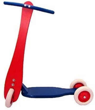 LeNoSa Outdoor-Spielzeug Retro Scooter • Kinder Holzroller• Made in Germany, Holz