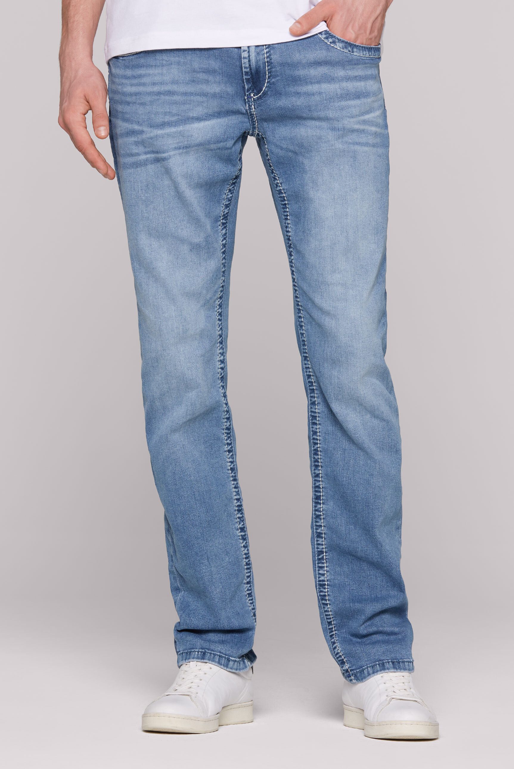 CAMP DAVID Regular-fit-Jeans mit normaler Leibhöhe