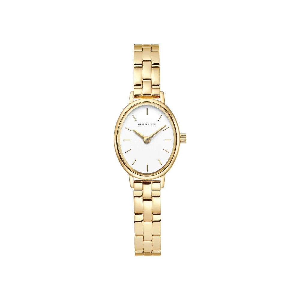 Bering Quarzuhr Bering Classic gold glänzend 11022-734 11020-734, (100-tlg), Hochwertiges Produkt mit zeitlosem Design, sorgfältiger Verarbeitung