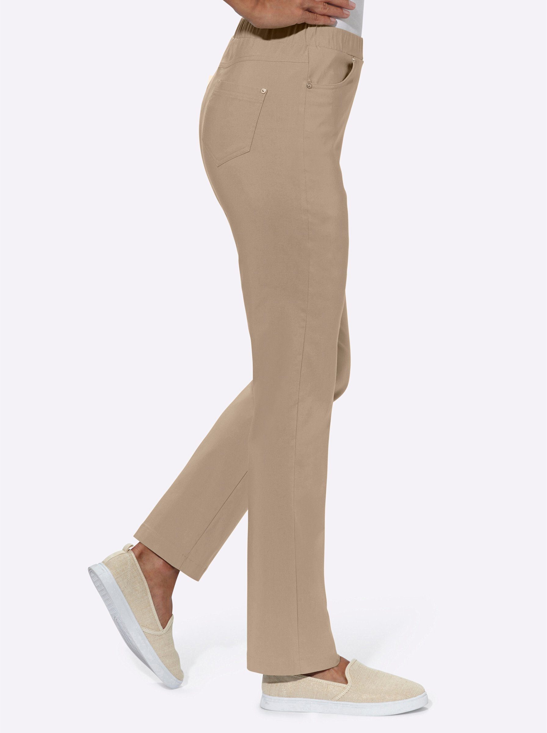 ca. WITT beige cm Jerseyhose WEIDEN 72 Innenbeinlänge