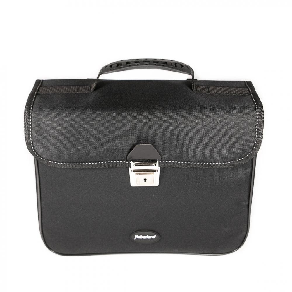 Haberland Fahrradtasche Haberland Standard Einzeltasche 10 l abschließbar Schwarz