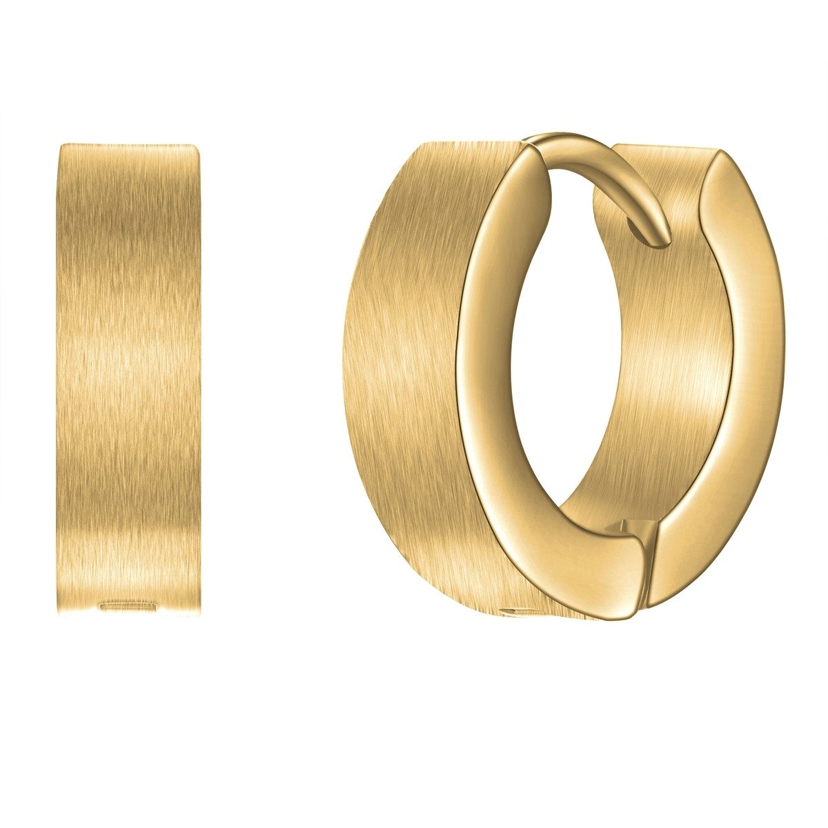 True Rebels Paar Серьги-кольца gelbgold