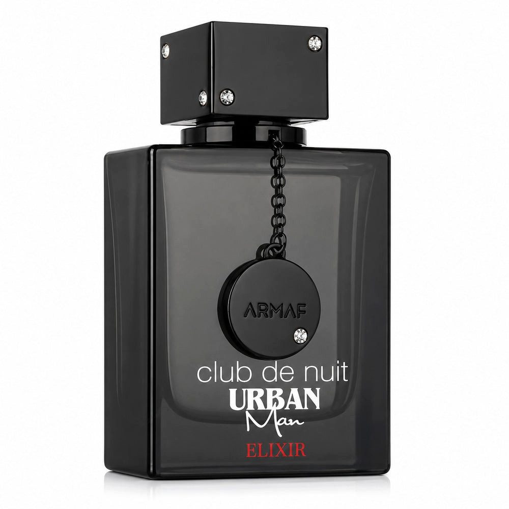 armaf Duft-Set Armaf club de nuit Urban Man Elixir EDP + Parfümzerstäuber (leer)