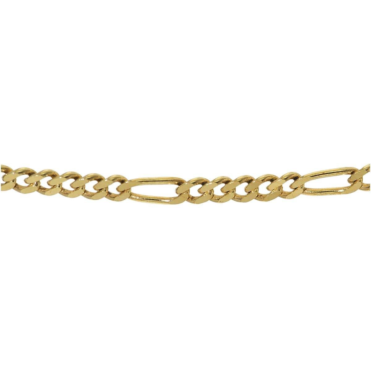 trendor Kette ohne Anhänger 71811, Goldkette 333 Gold für Damen und Herren Figaro Diamantiert – Bild 2 von 5