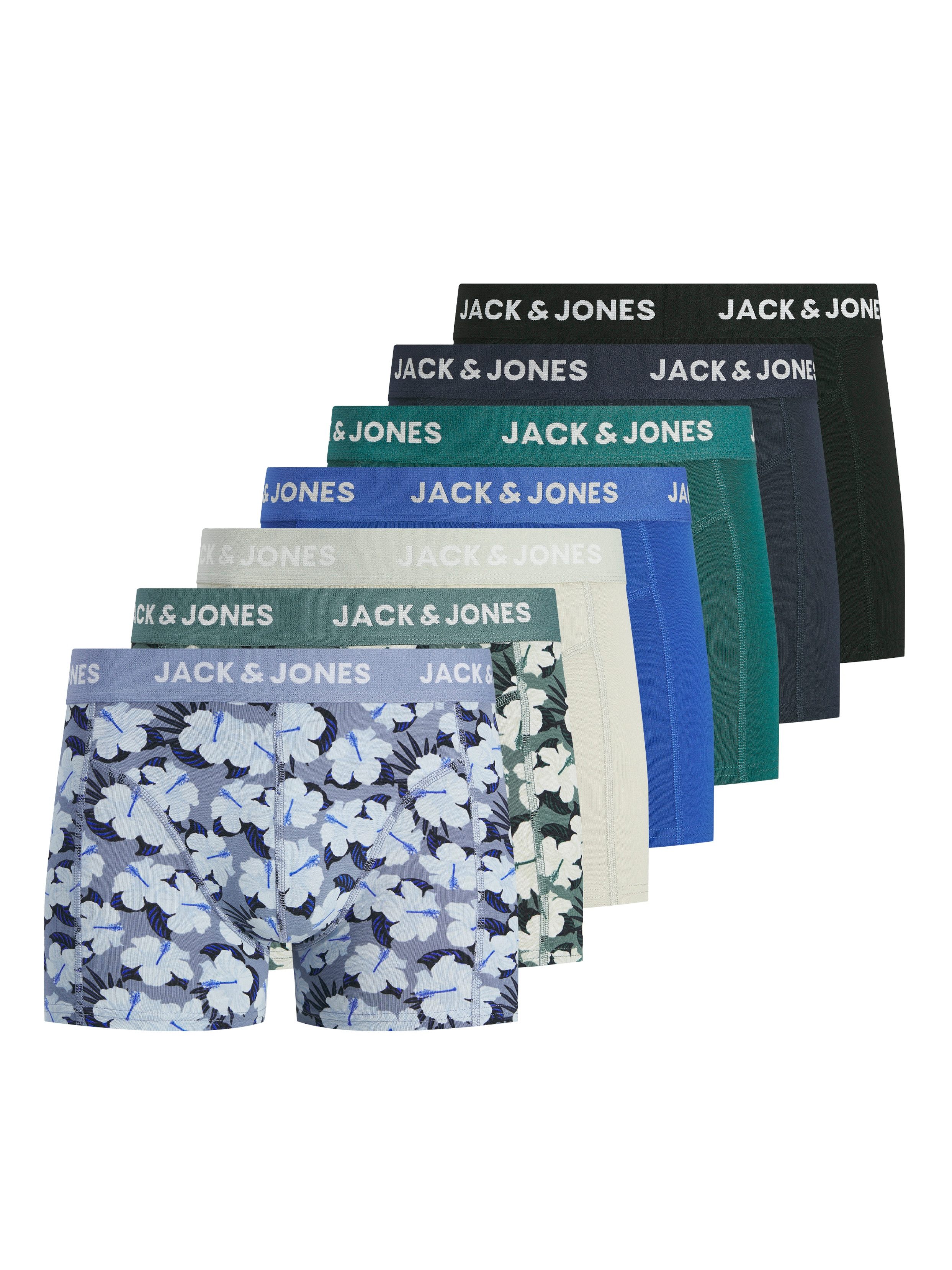 Trunk JACBEN TRUNKS 7 PACK STYD