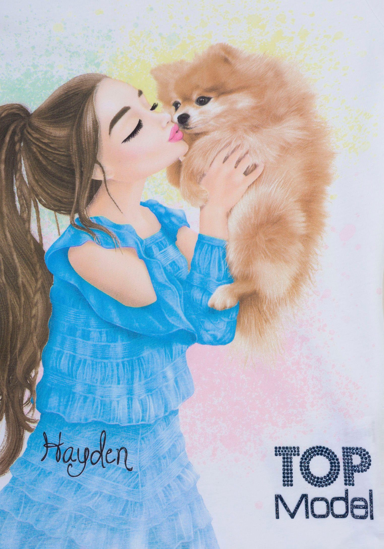 TOPModel Kurzarmshirt Top Model