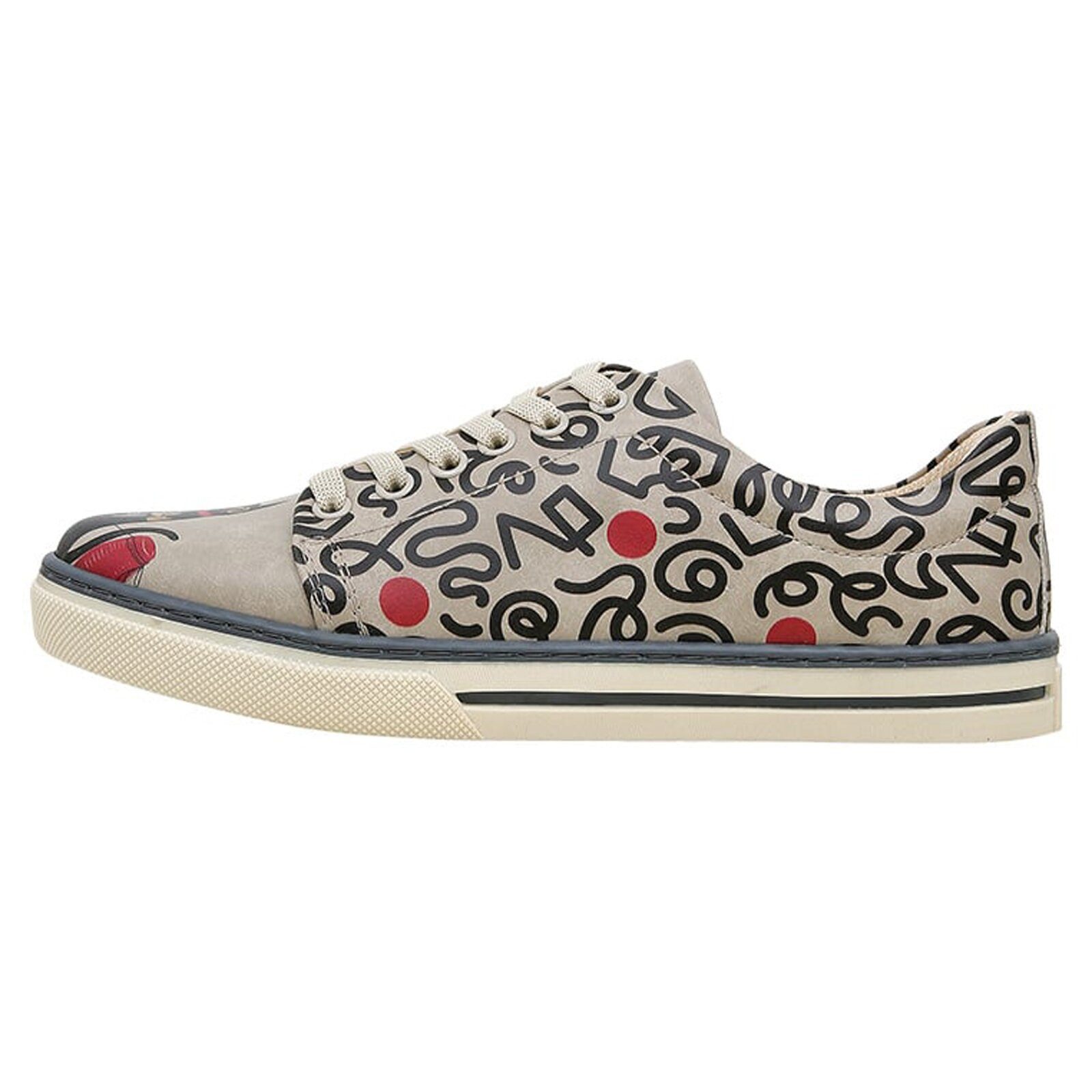 Classic Schnürsneaker Cat And Mouse Damen Sneaker Sneaker
