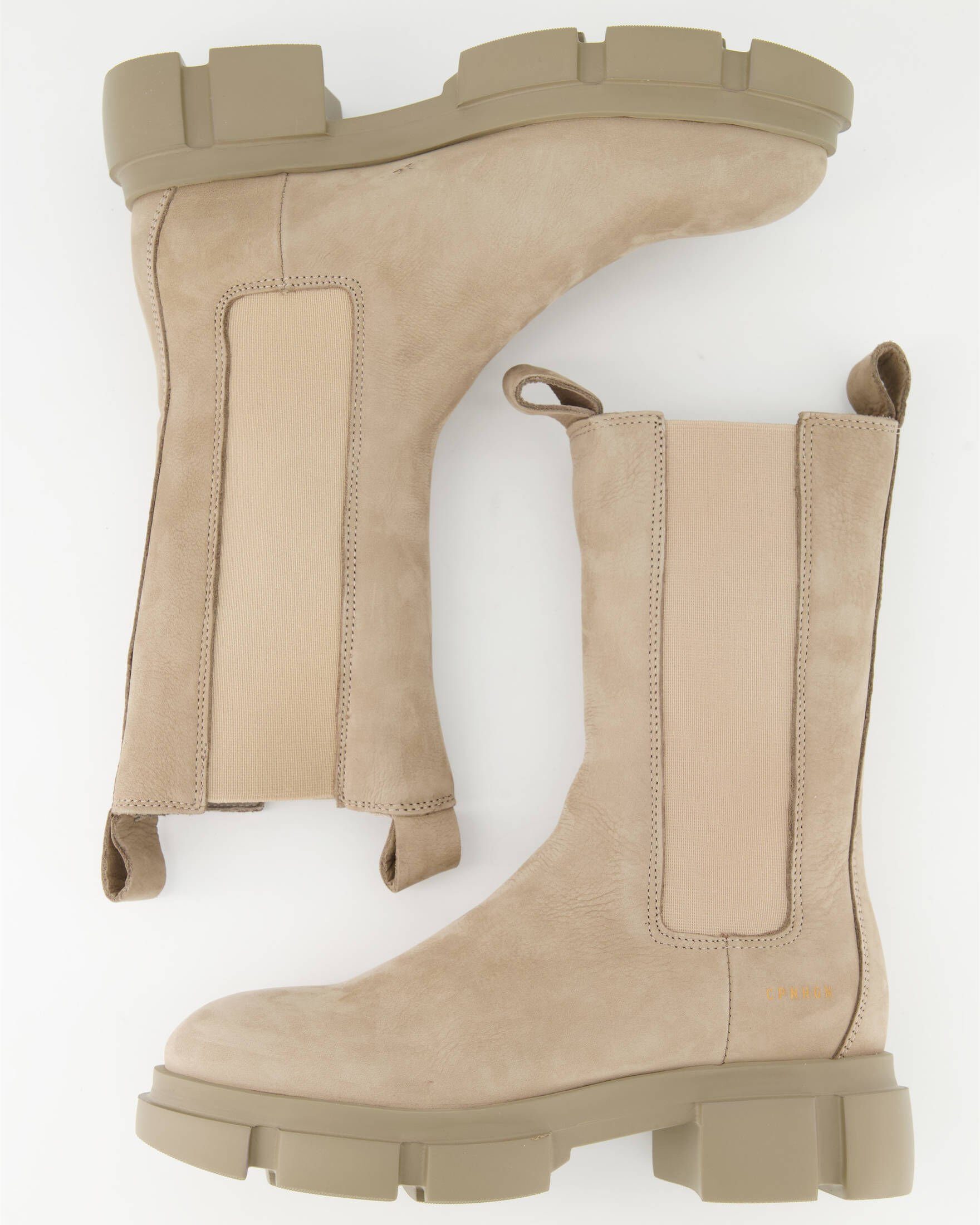 Copenhagen Damen Chelsea Boots VITELLO taupe Stiefel (23)