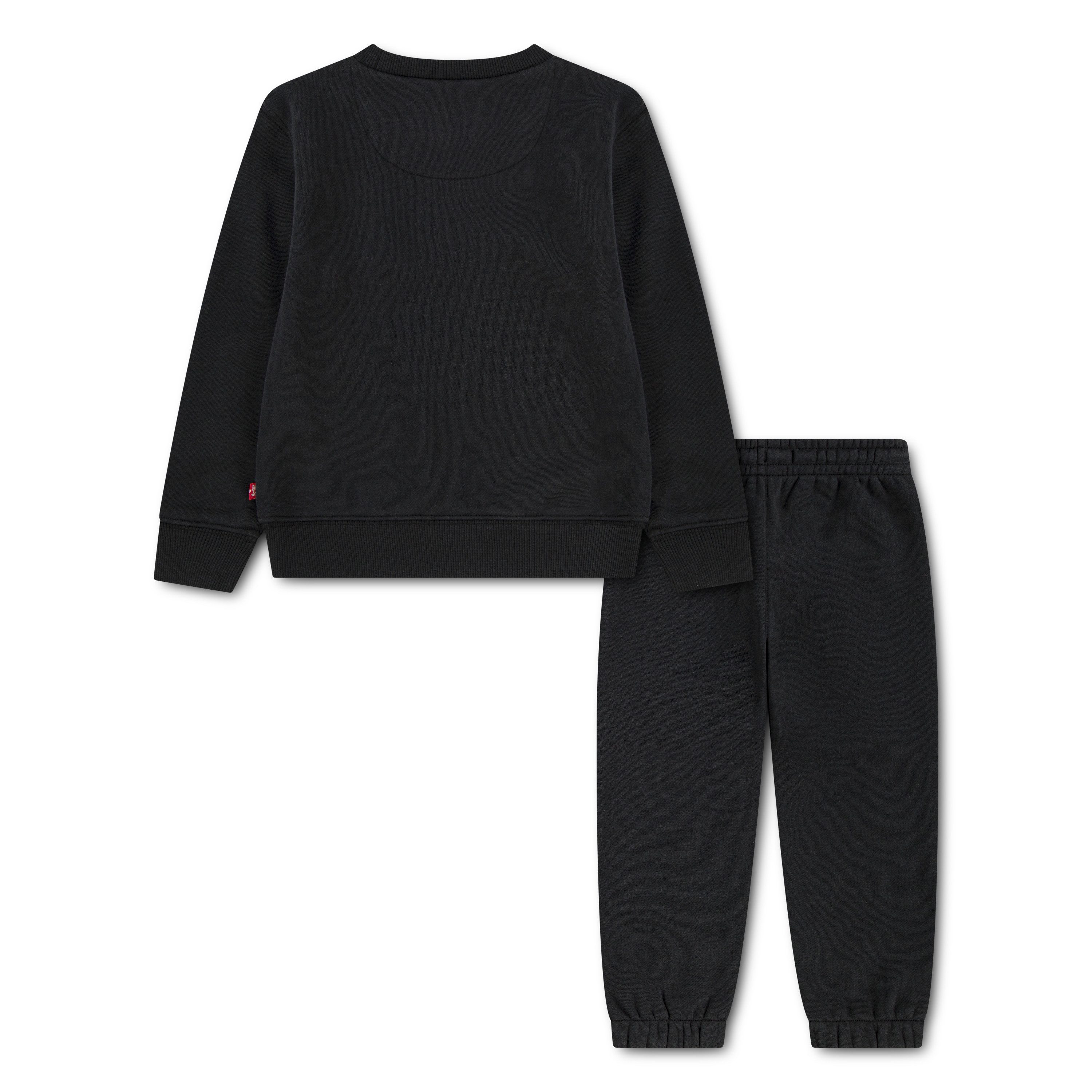 Levi's® Kids Neugeborenen-Geschenkset LVN HOODIE,JOGGER SET (Set, 2-tlg) mit kleiner Label-Applikation- Stickerei