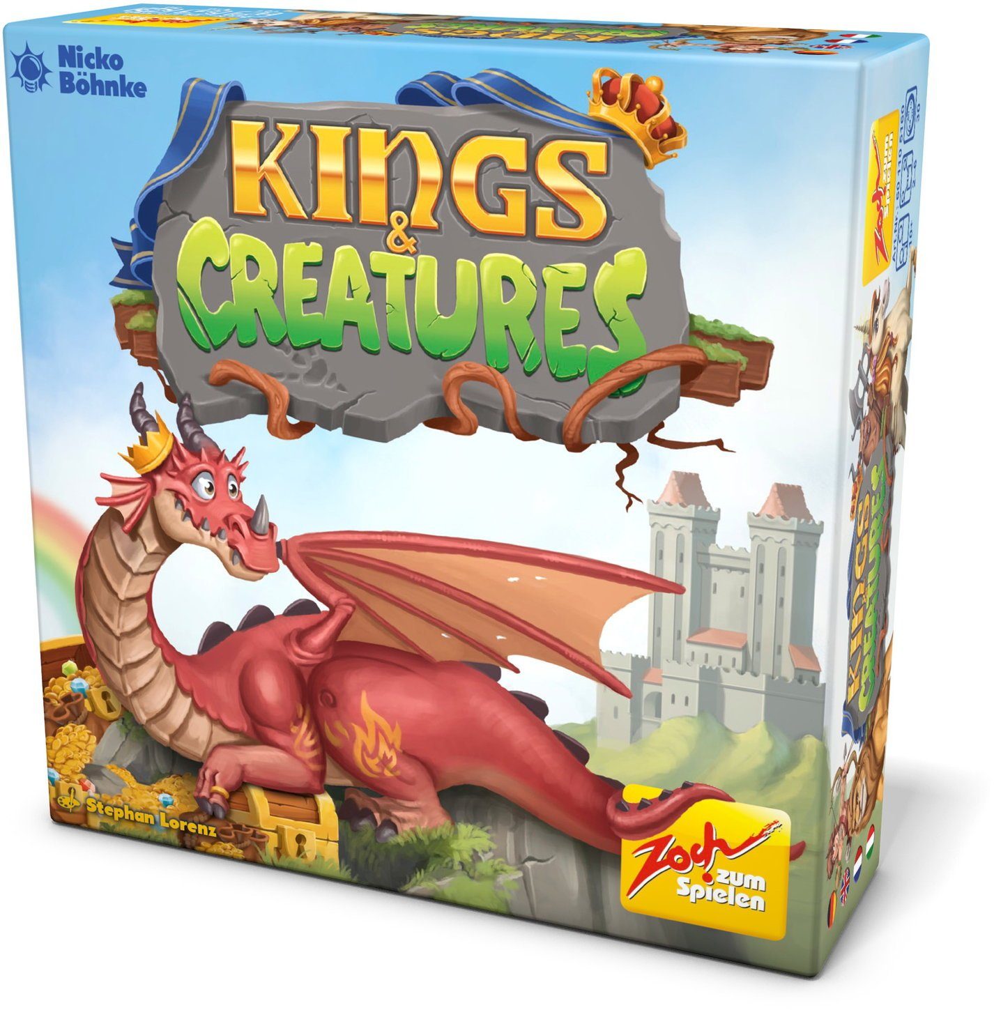 Zoch Spiel Kartenspiel Wettlaufspiel Kings & Creatures 601105160