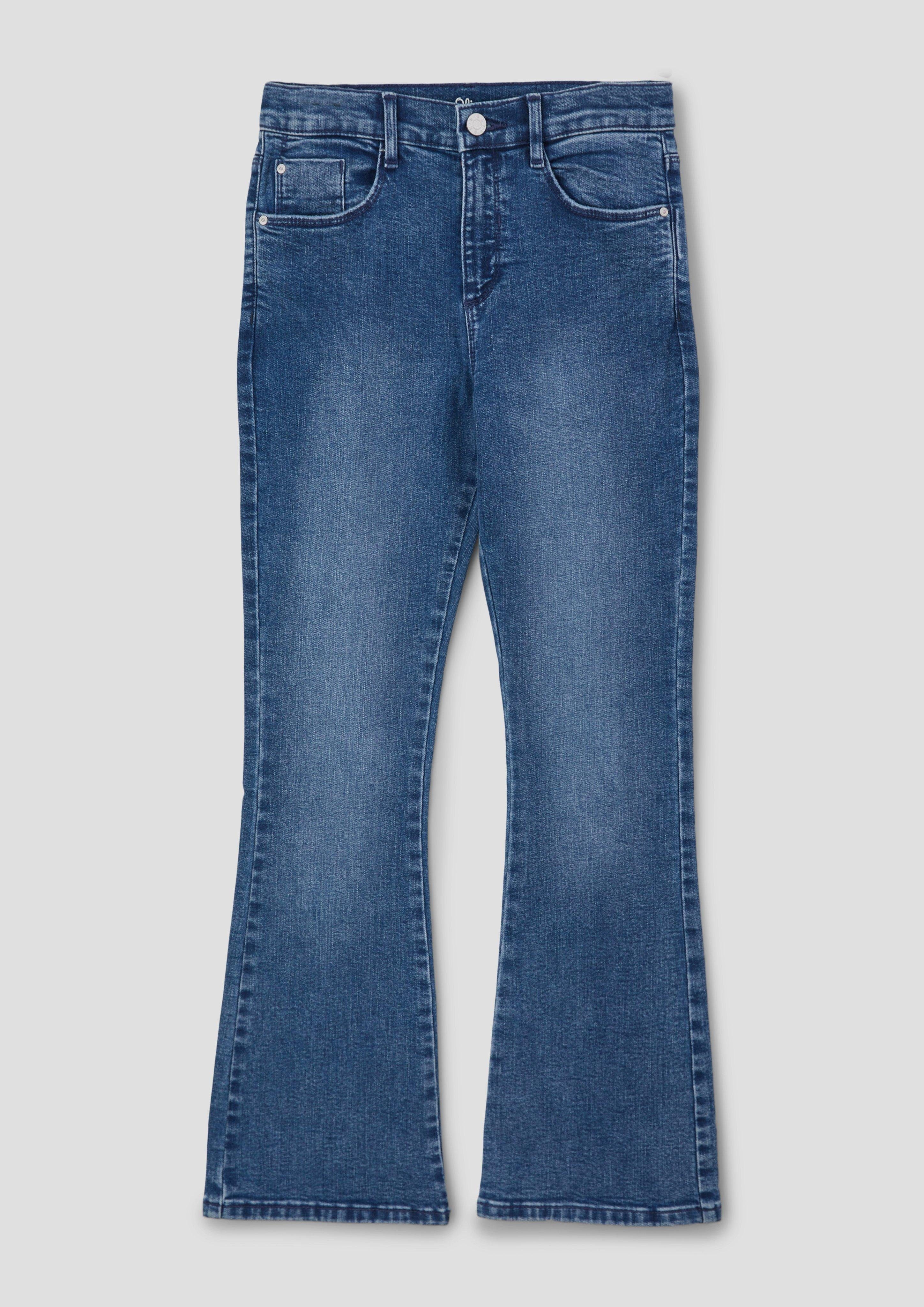 s.Oliver Junior s.Oliver Stoffhose Waschung, Teilungsnähte | Jeans